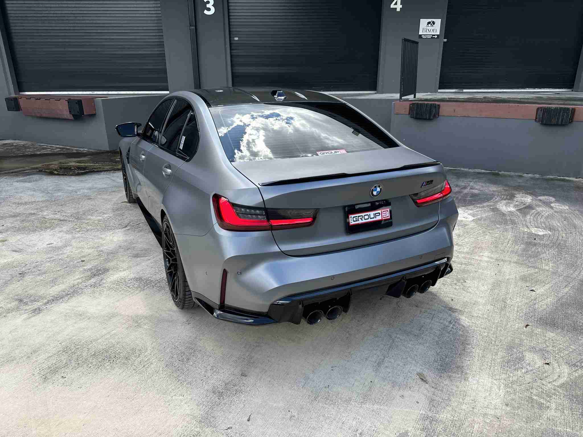 2024 BMW M3 Competition Frozen Pure Grey Metallic full