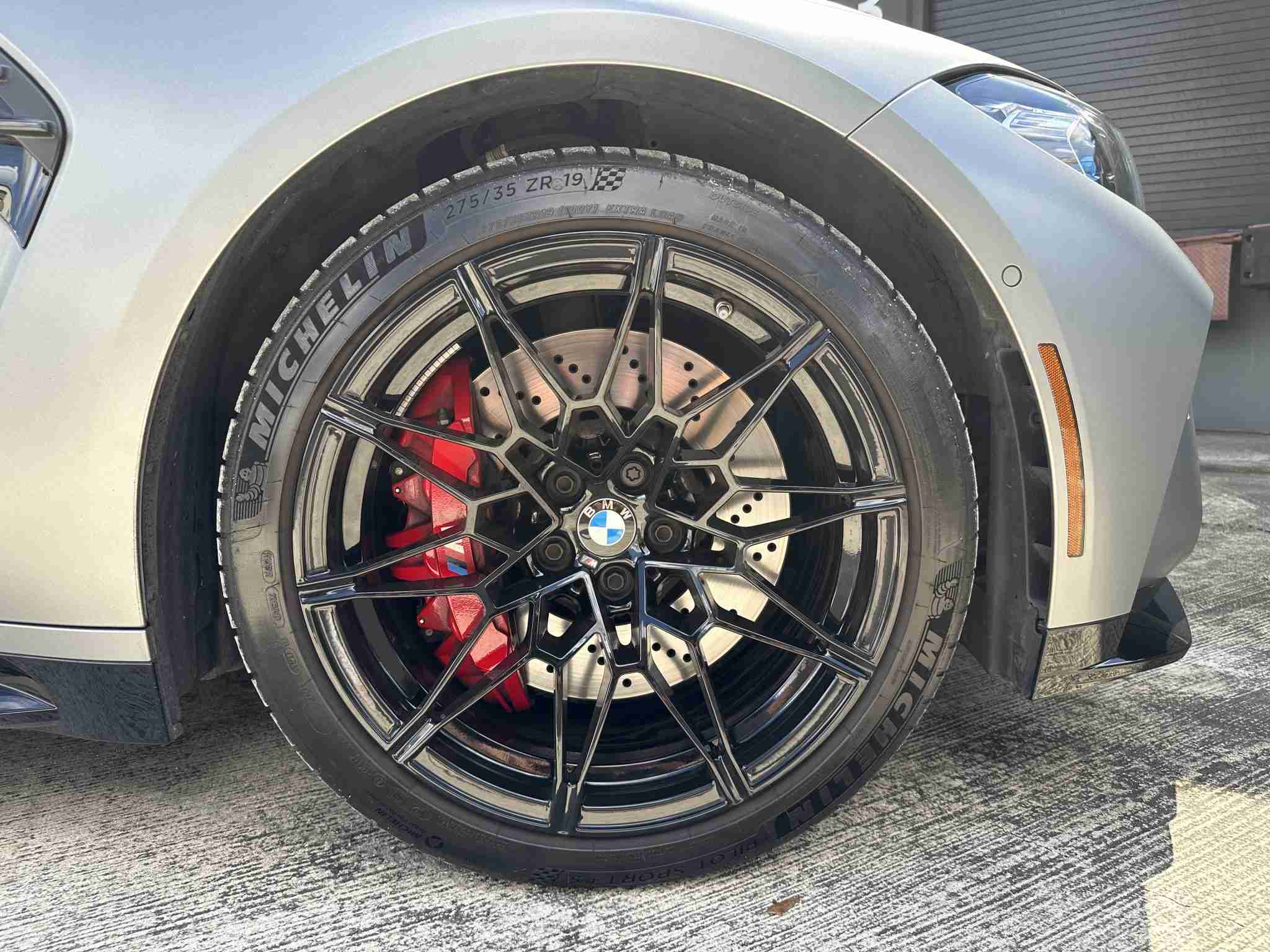 2024 BMW M3 Competition Frozen Pure Grey Metallic full