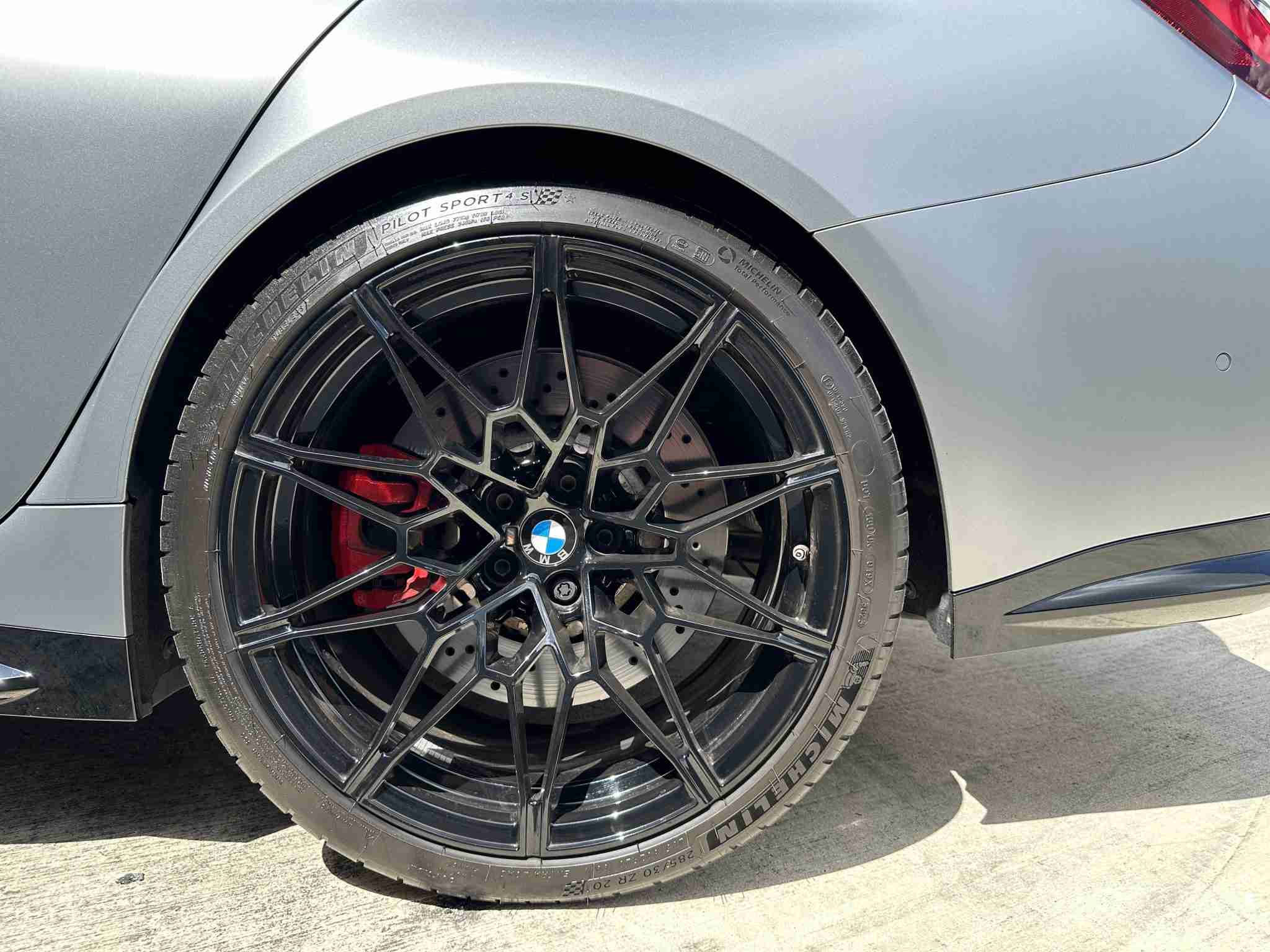 2024 BMW M3 Competition Frozen Pure Grey Metallic full