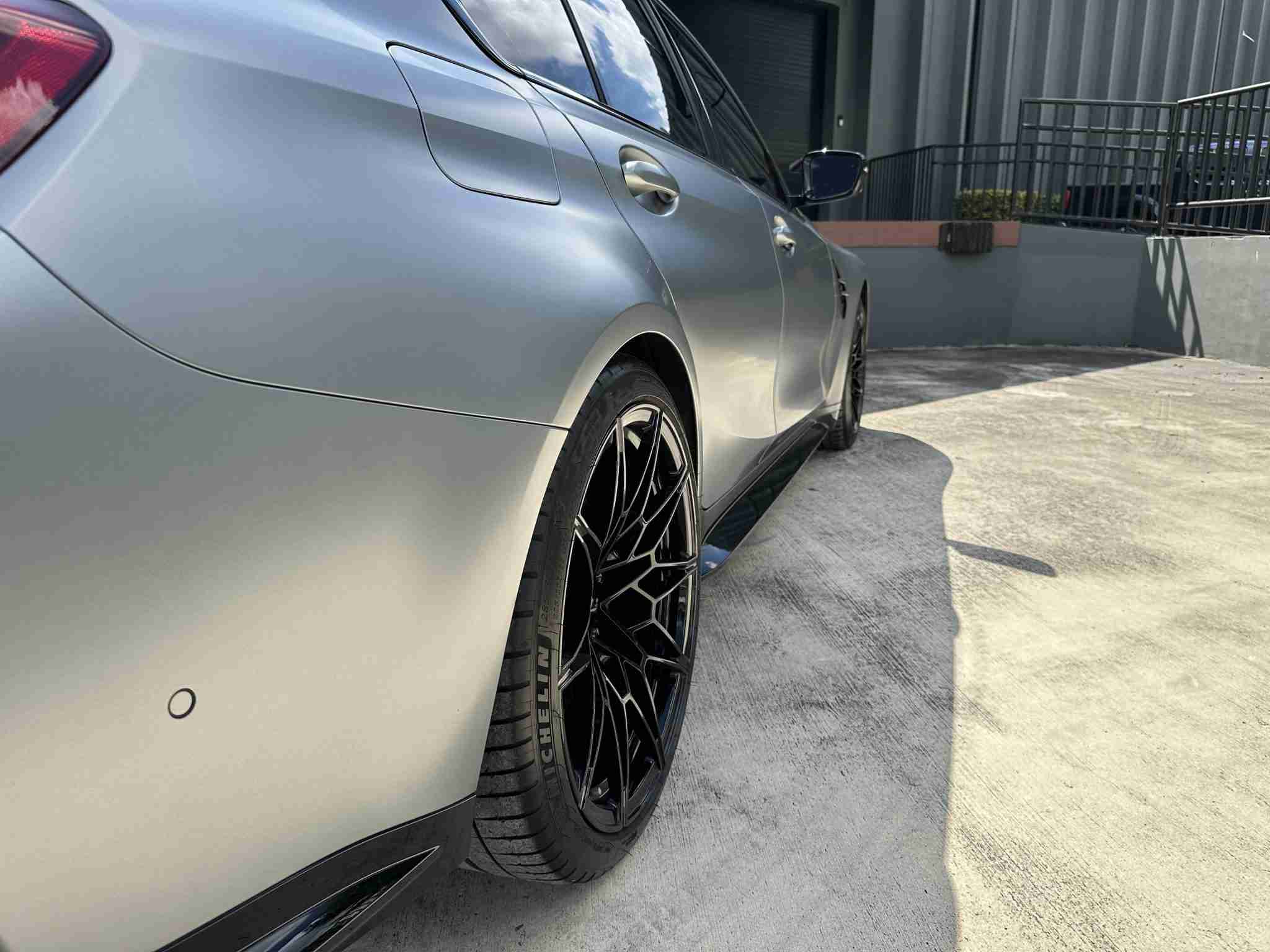 2024 BMW M3 Competition Frozen Pure Grey Metallic full