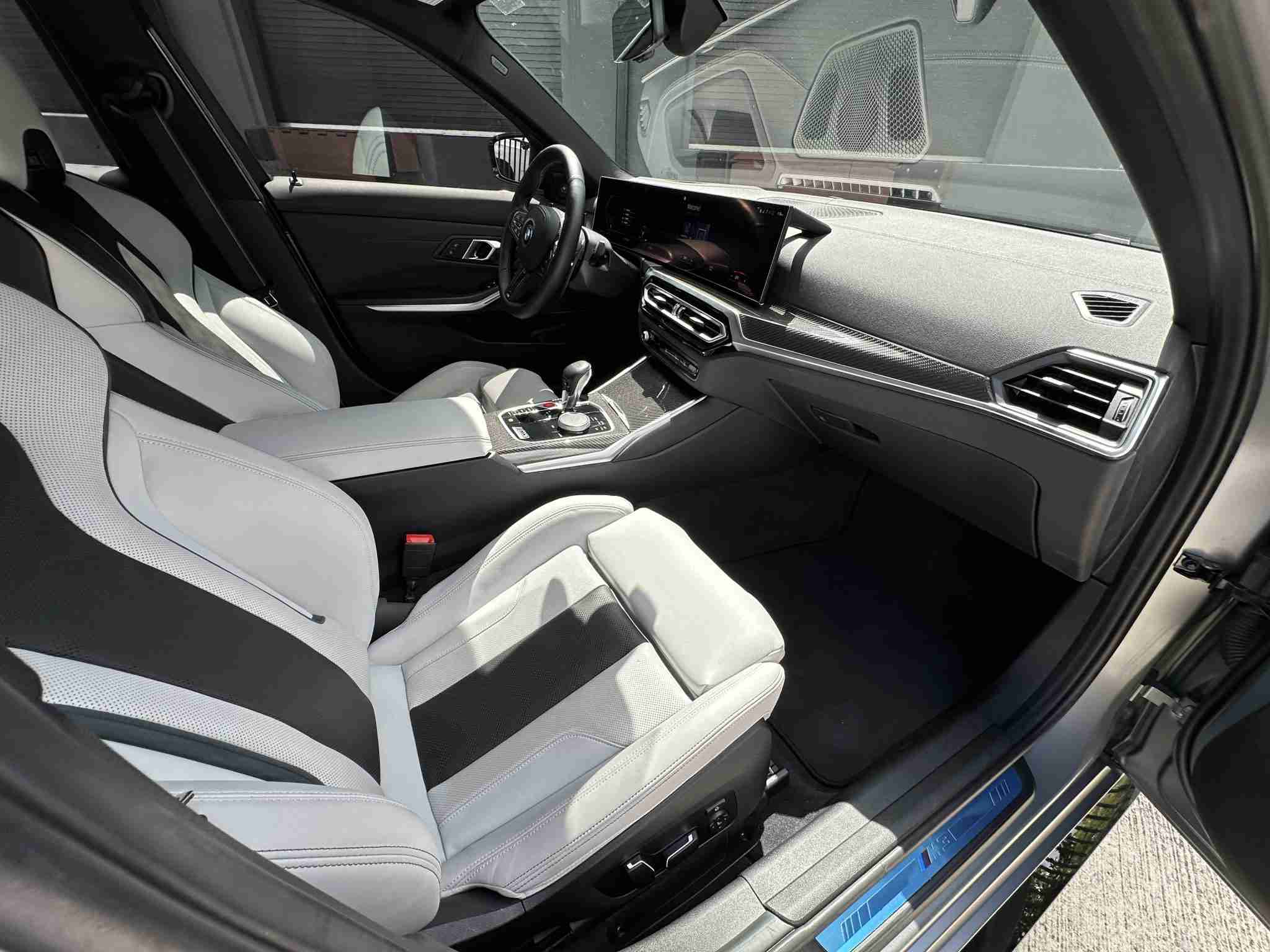 2024 BMW M3 Competition Frozen Pure Grey Metallic full