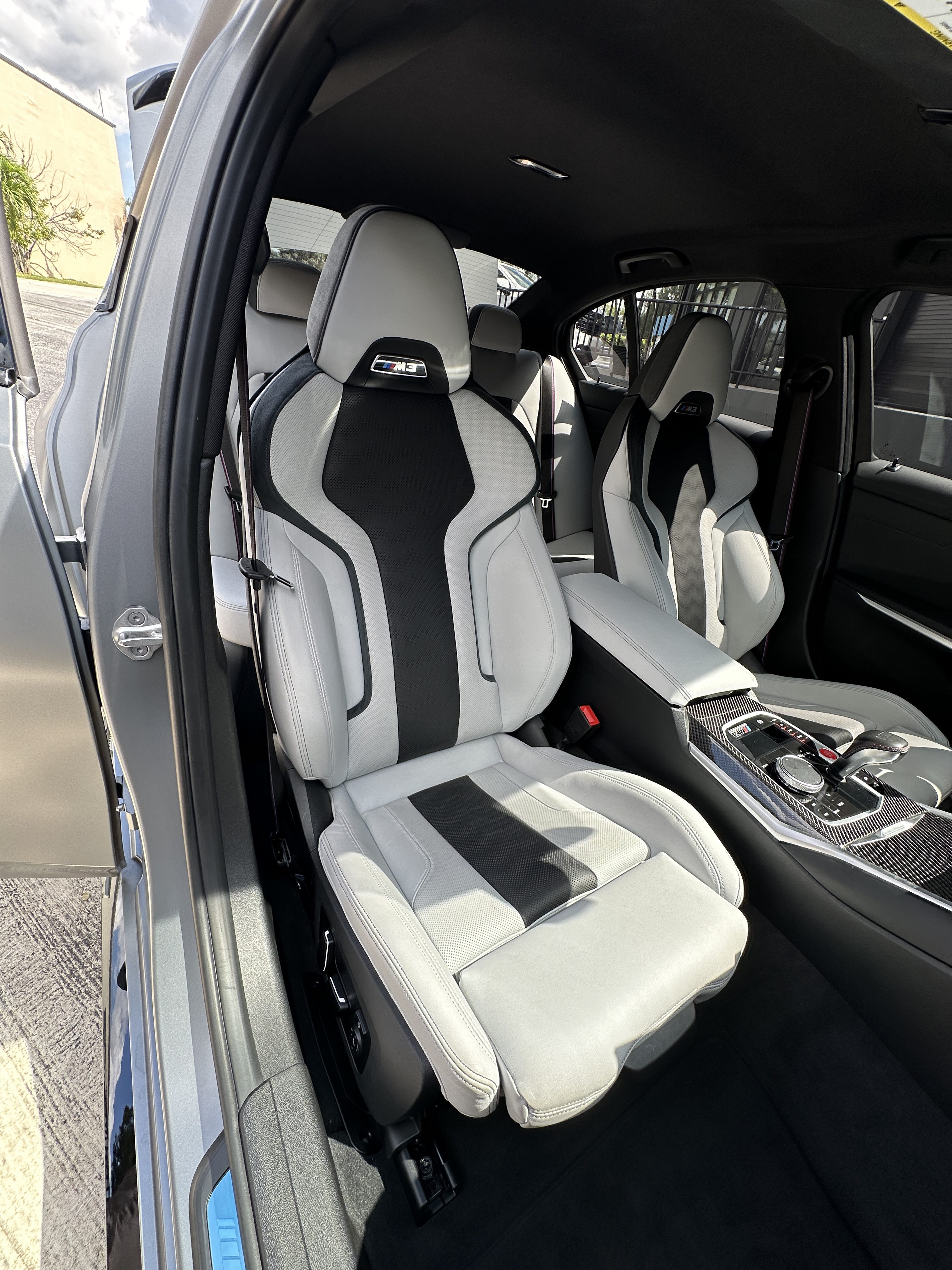 2024 BMW M3 Competition Frozen Pure Grey Metallic full