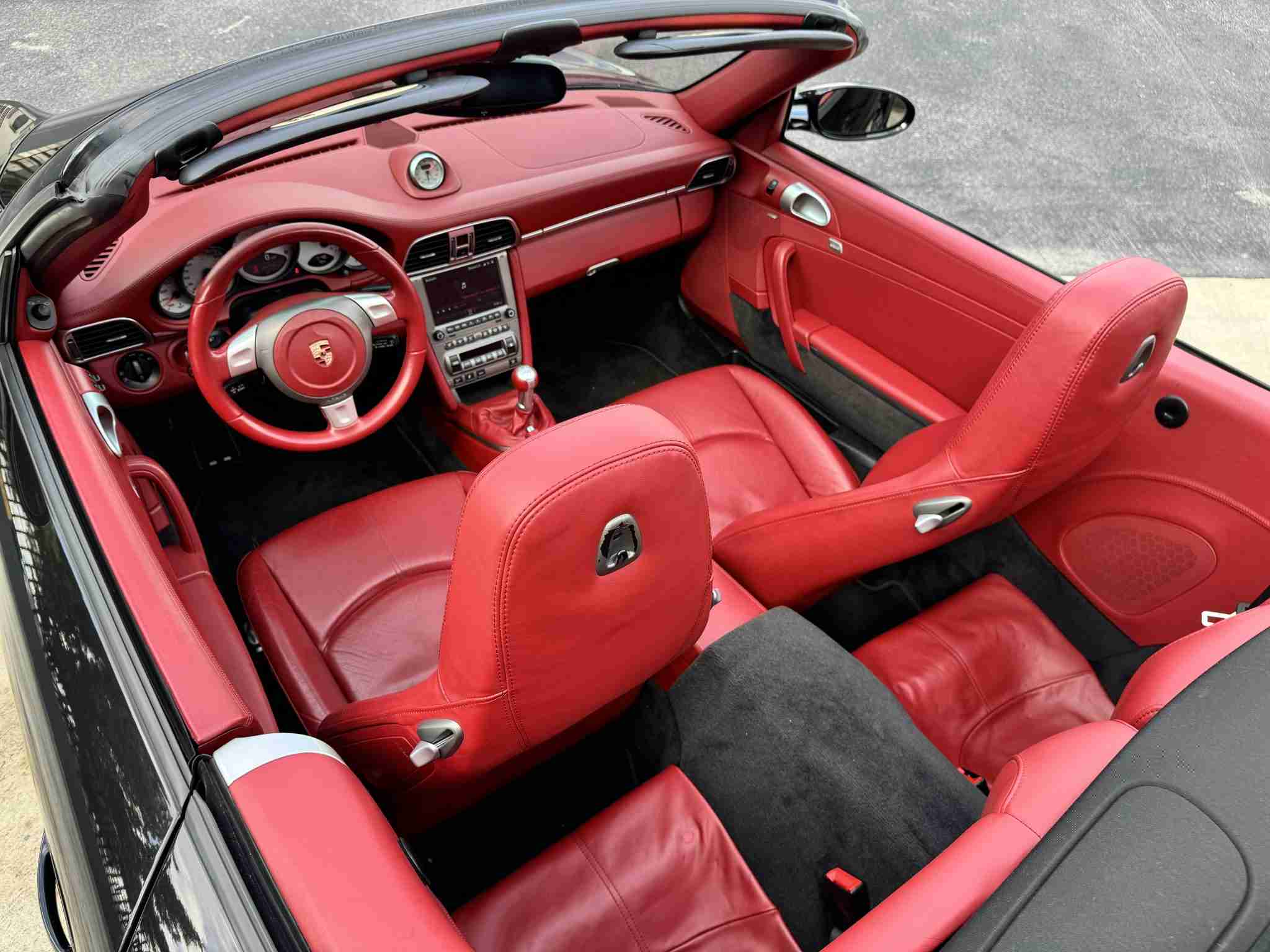 2008 Porsche 911 997.1 TURBO 6 Speed Manual – Carrera Red Interior – Coolant Pipes Done – 62K Miles full