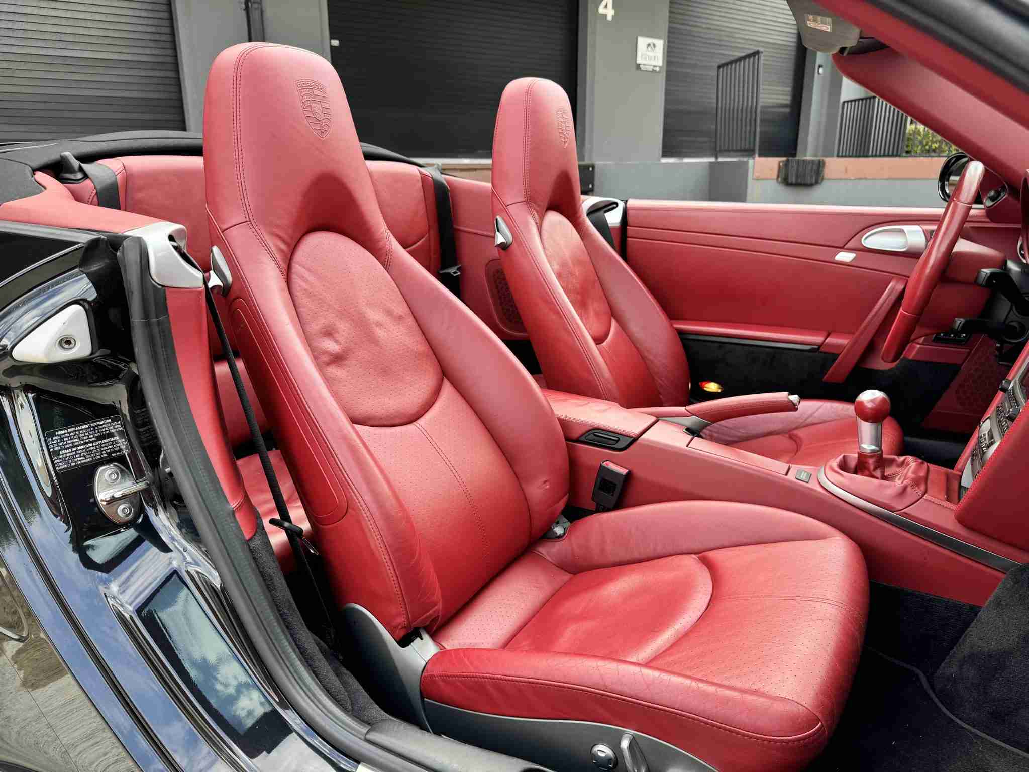 2008 Porsche 911 997.1 TURBO 6 Speed Manual – Carrera Red Interior – Coolant Pipes Done – 62K Miles full