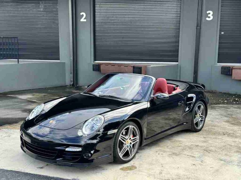 2008 Porsche 911 997.1 TURBO 6 Speed Manual – Carrera Red Interior – Coolant Pipes Done – 62K Miles