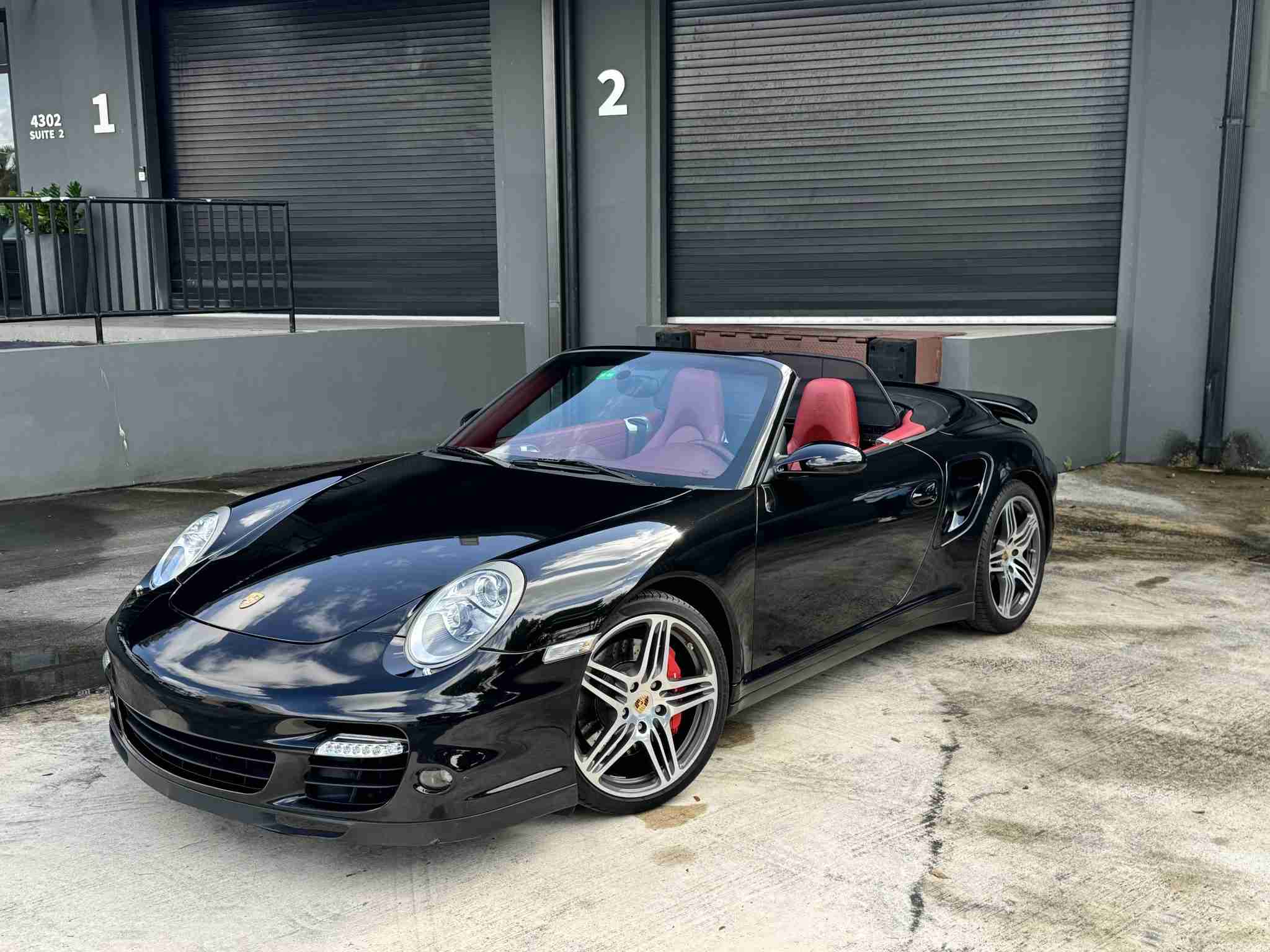 2008 Porsche 911 997.1 TURBO 6 Speed Manual – Carrera Red Interior – Coolant Pipes Done – 62K Miles full