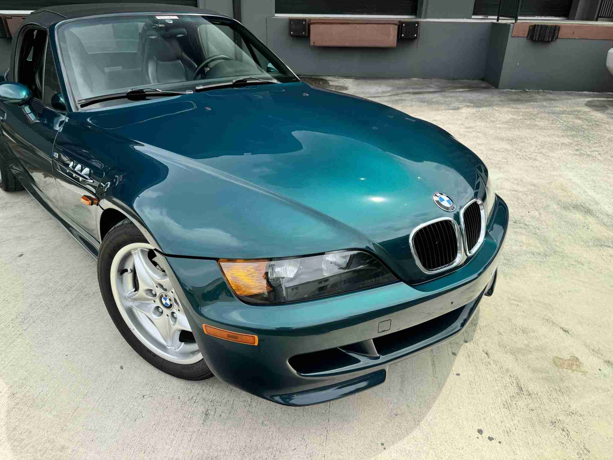 1998 BMW Z3M ROADSTER Boston Green – RMS Supercharged – 400 Horsepower -5 Speed Manual – Clean History full