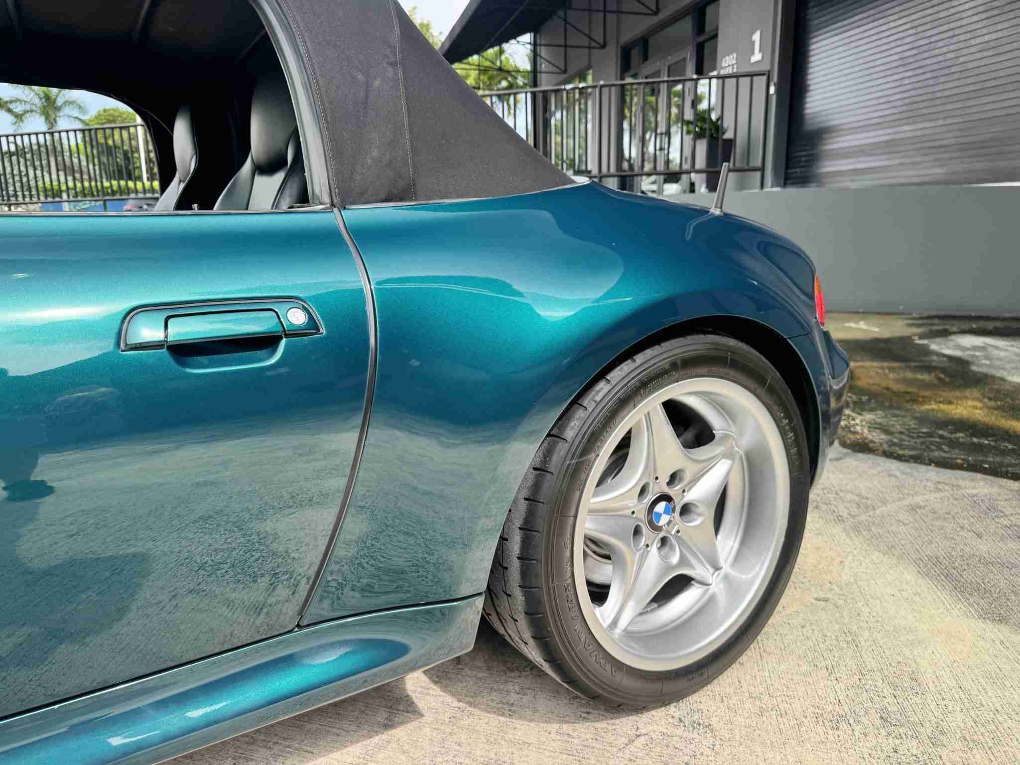 1998 BMW Z3M ROADSTER Boston Green – RMS Supercharged – 400 Horsepower -5 Speed Manual – Clean History full