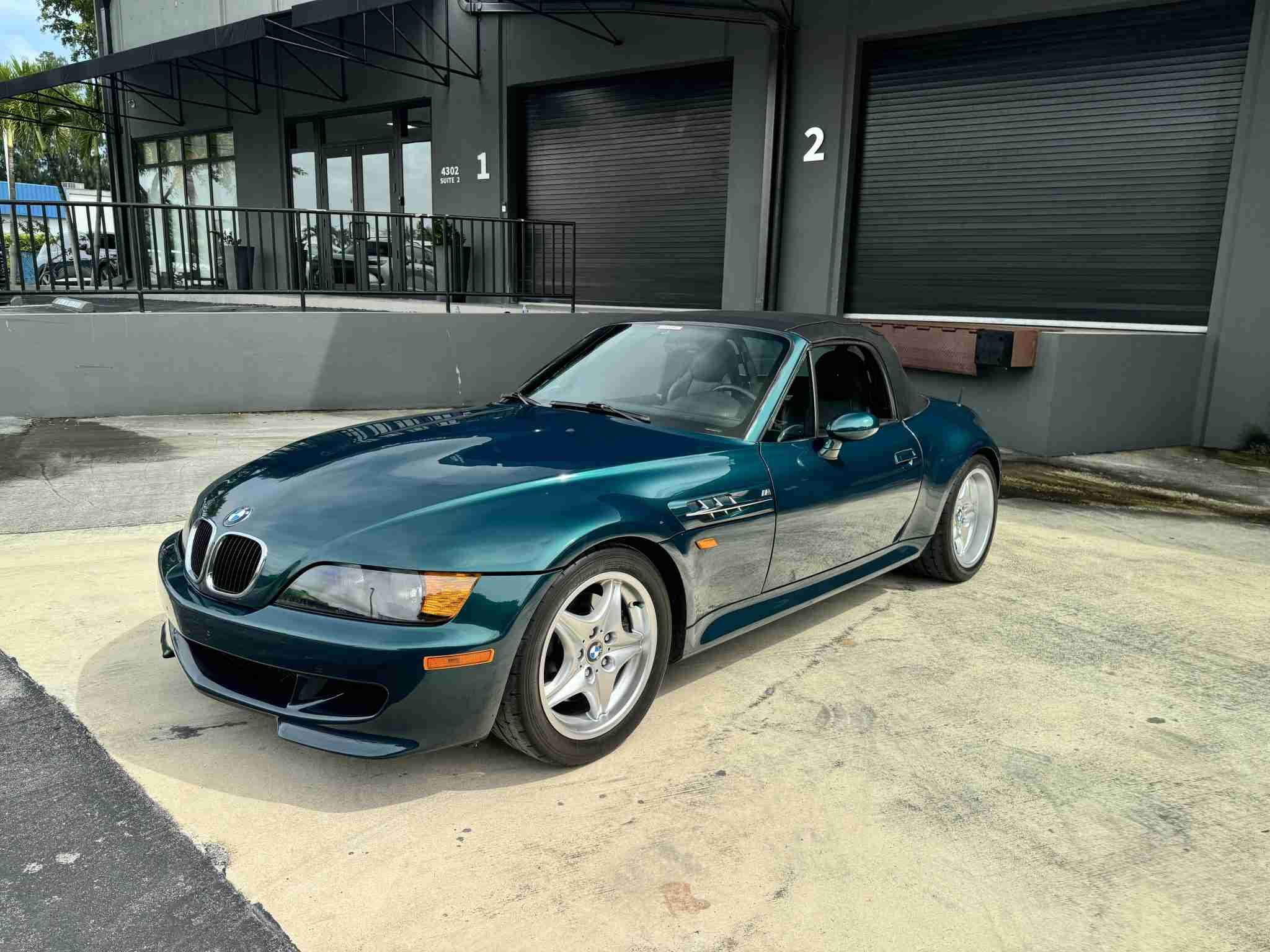1998 BMW Z3M ROADSTER Boston Green – RMS Supercharged – 400 Horsepower -5 Speed Manual – Clean History full