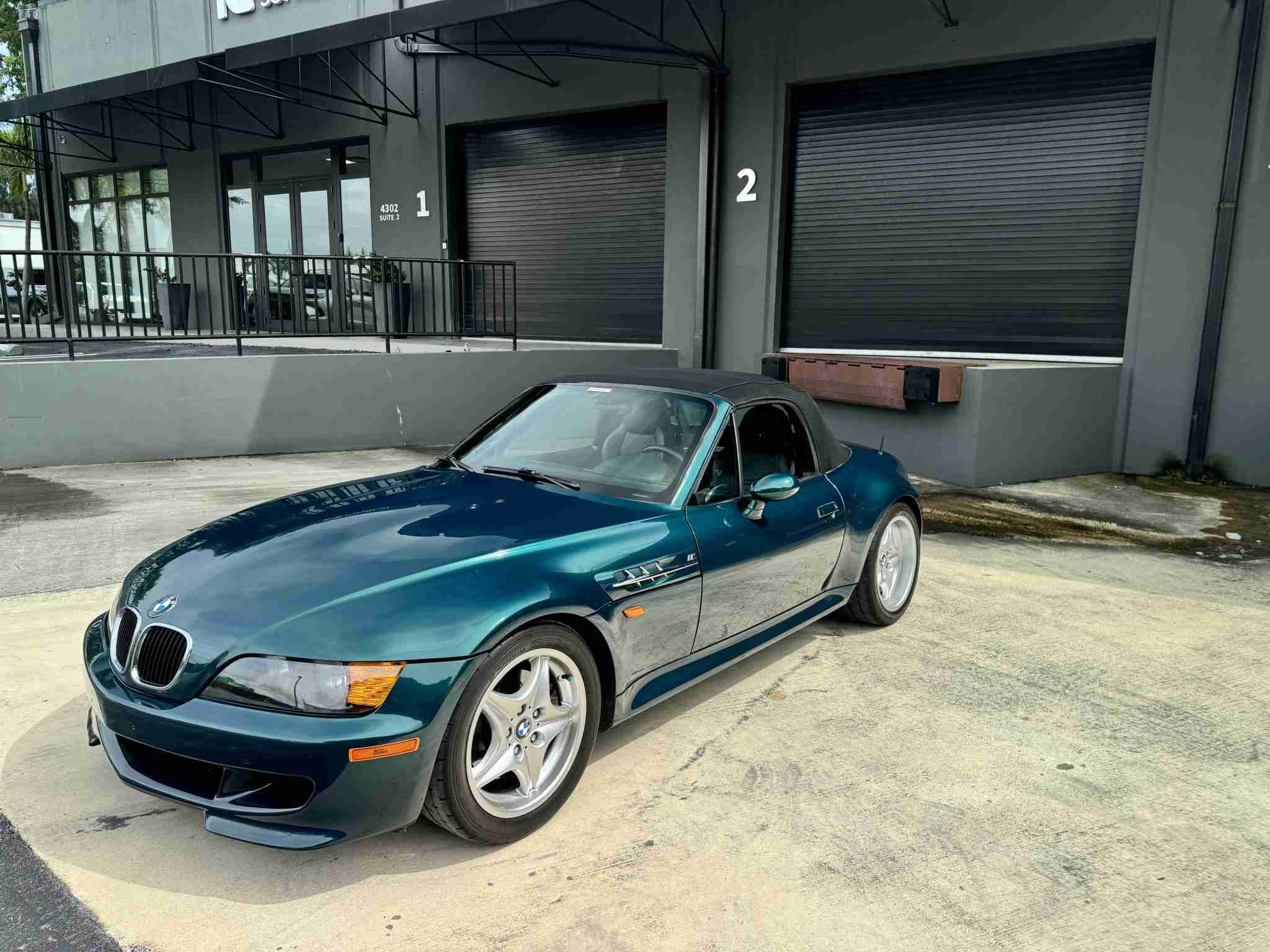 1998 BMW Z3M ROADSTER Boston Green – RMS Supercharged – 400 Horsepower -5 Speed Manual – Clean History full