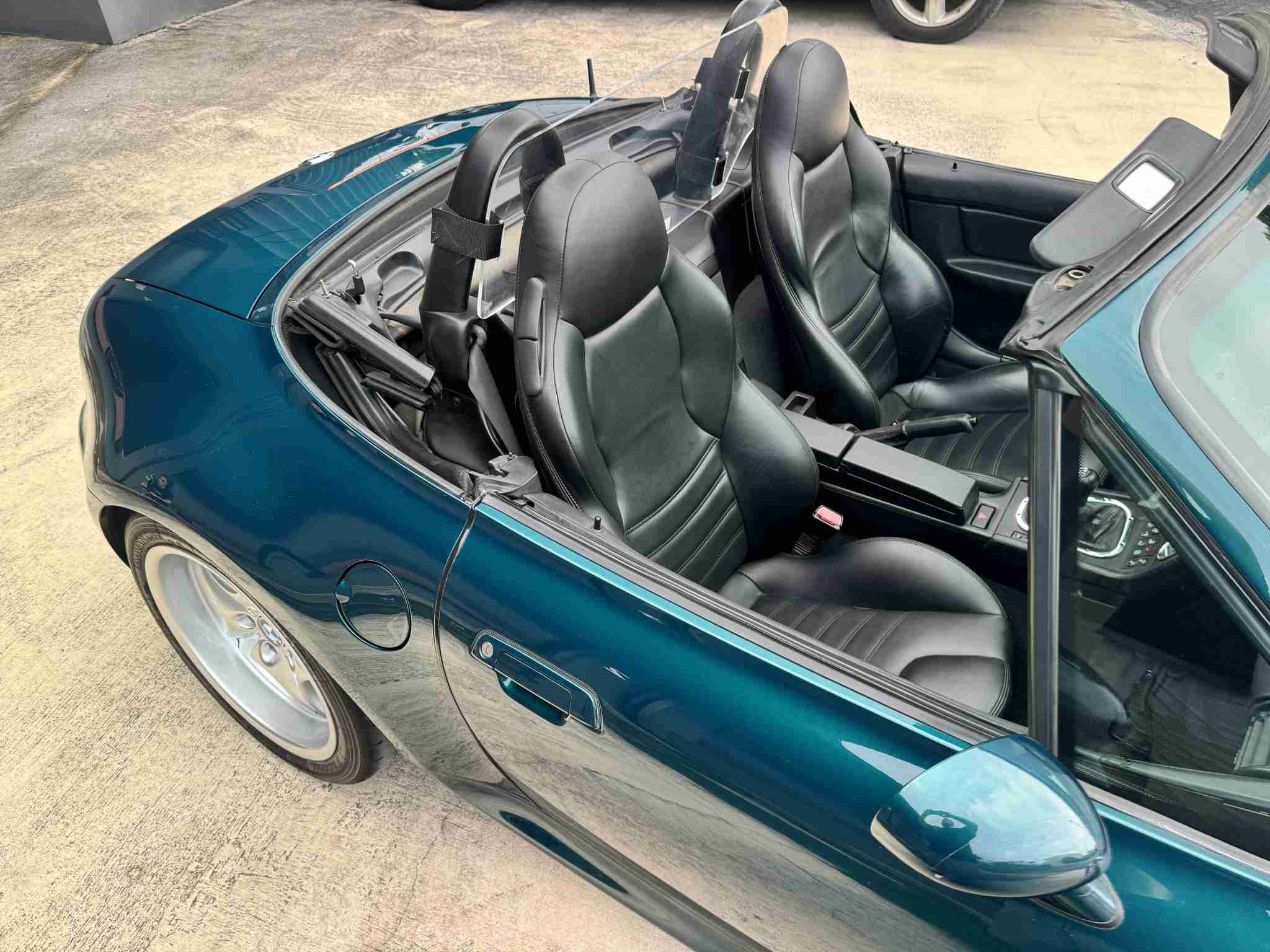 1998 BMW Z3M ROADSTER Boston Green – RMS Supercharged – 400 Horsepower -5 Speed Manual – Clean History full