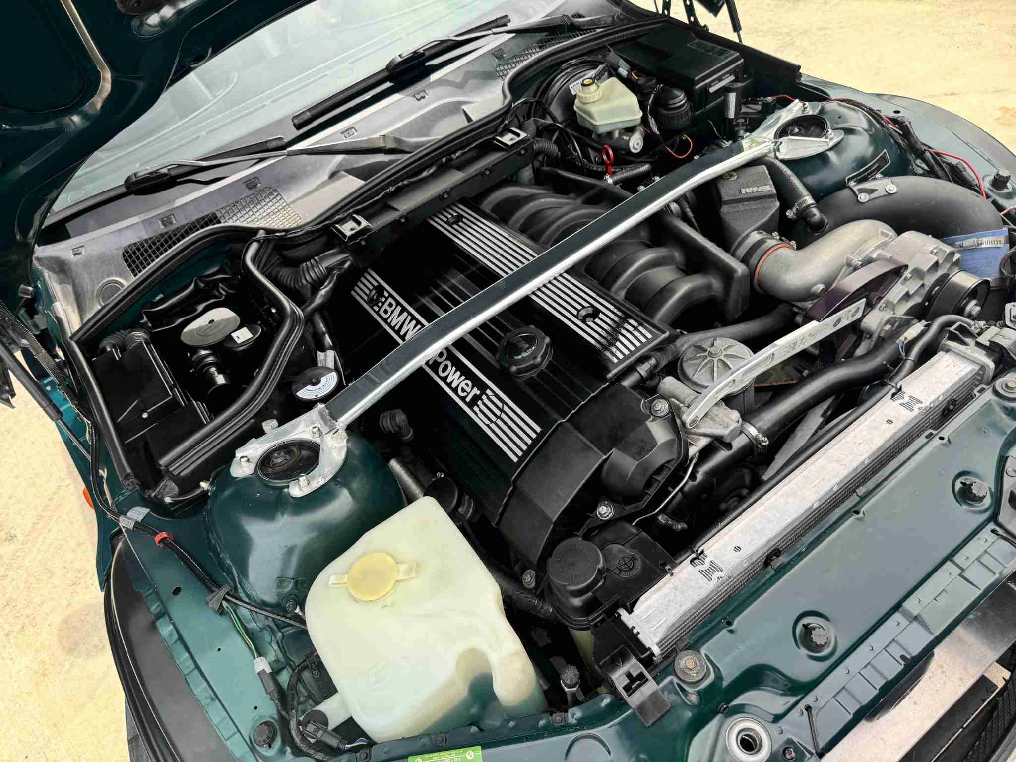 1998 BMW Z3M ROADSTER Boston Green – RMS Supercharged – 400 Horsepower -5 Speed Manual – Clean History full