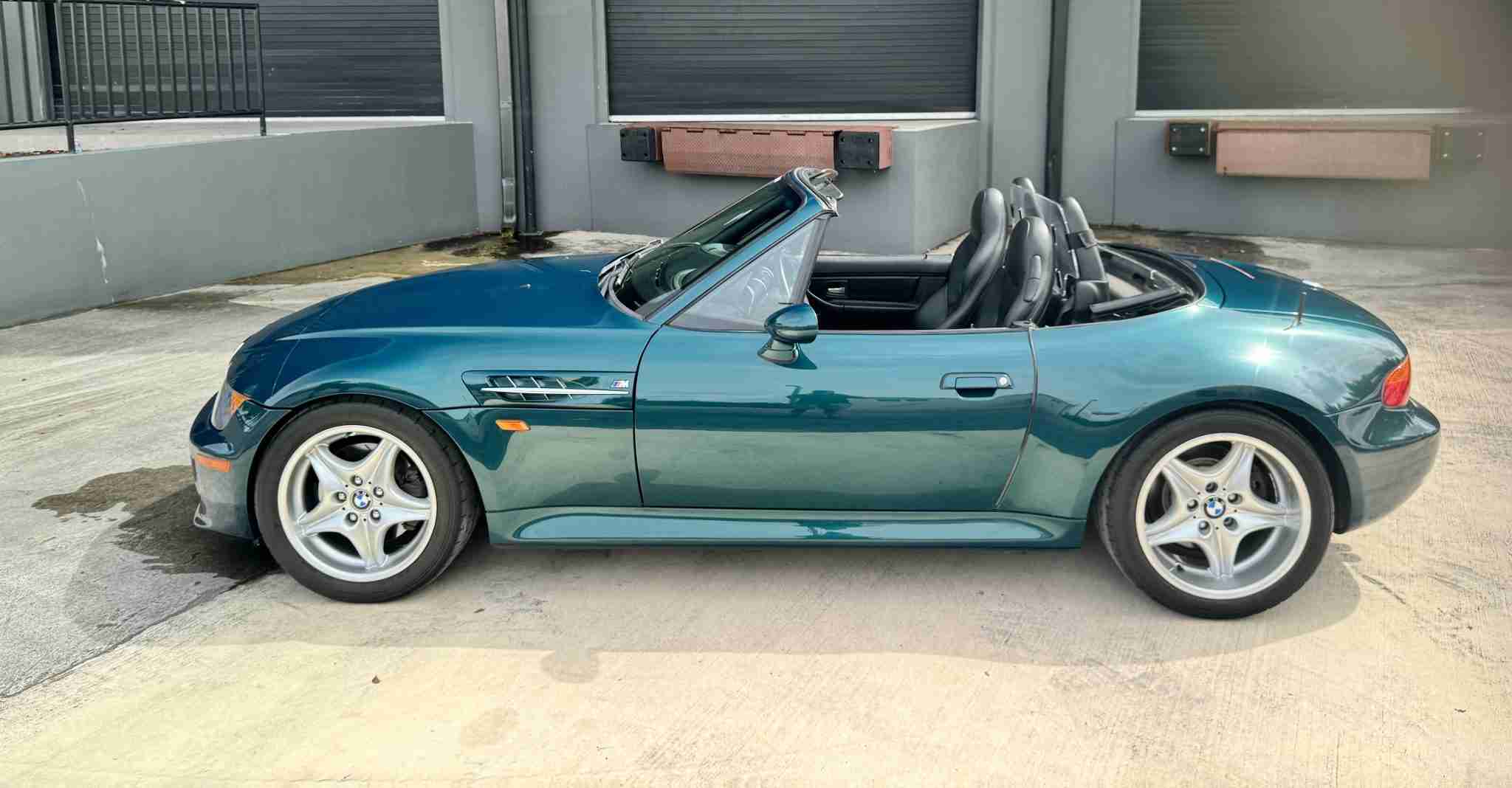 1998 BMW Z3M ROADSTER Boston Green – RMS Supercharged – 400 Horsepower -5 Speed Manual – Clean History full