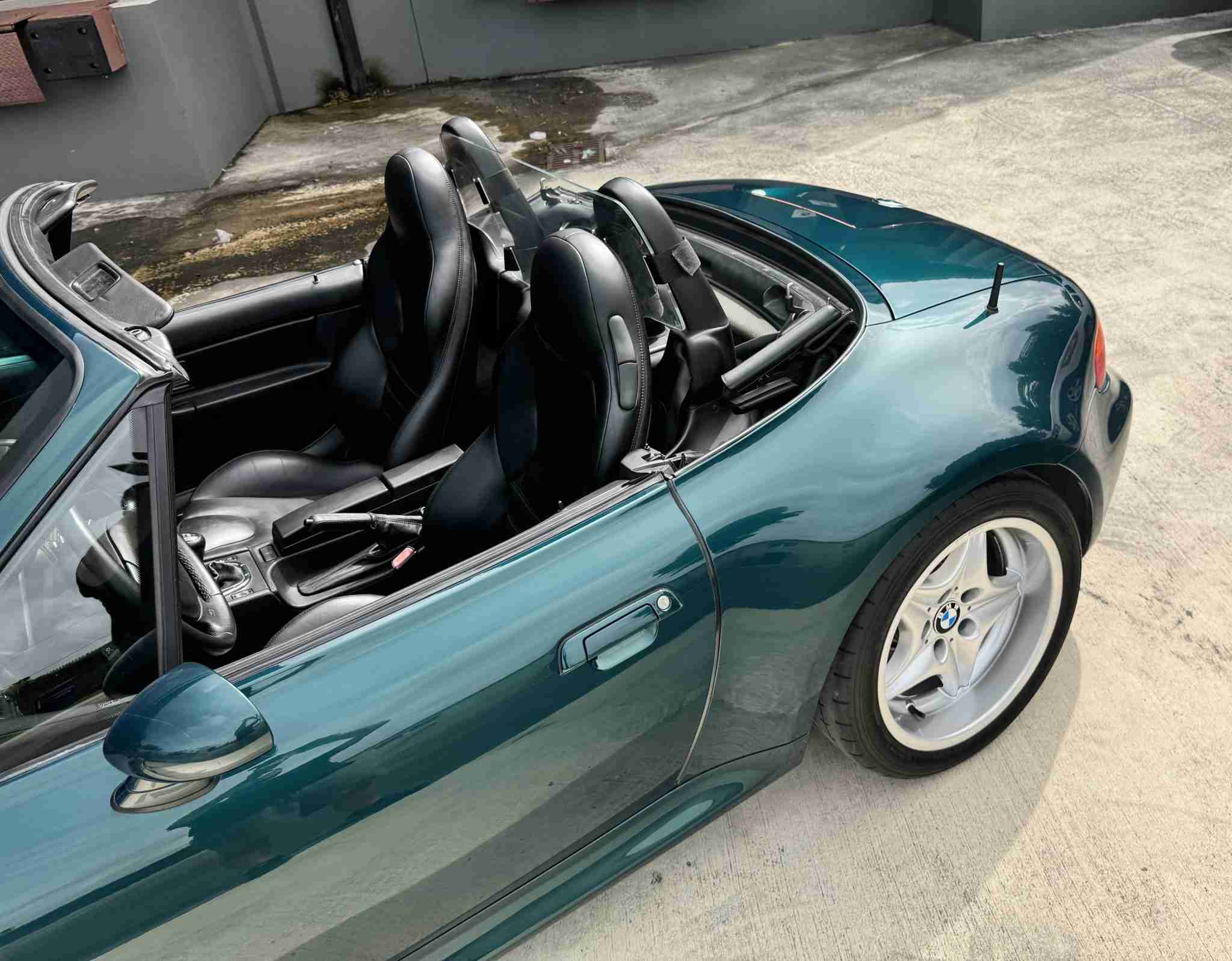 1998 BMW Z3M ROADSTER Boston Green – RMS Supercharged – 400 Horsepower -5 Speed Manual – Clean History full