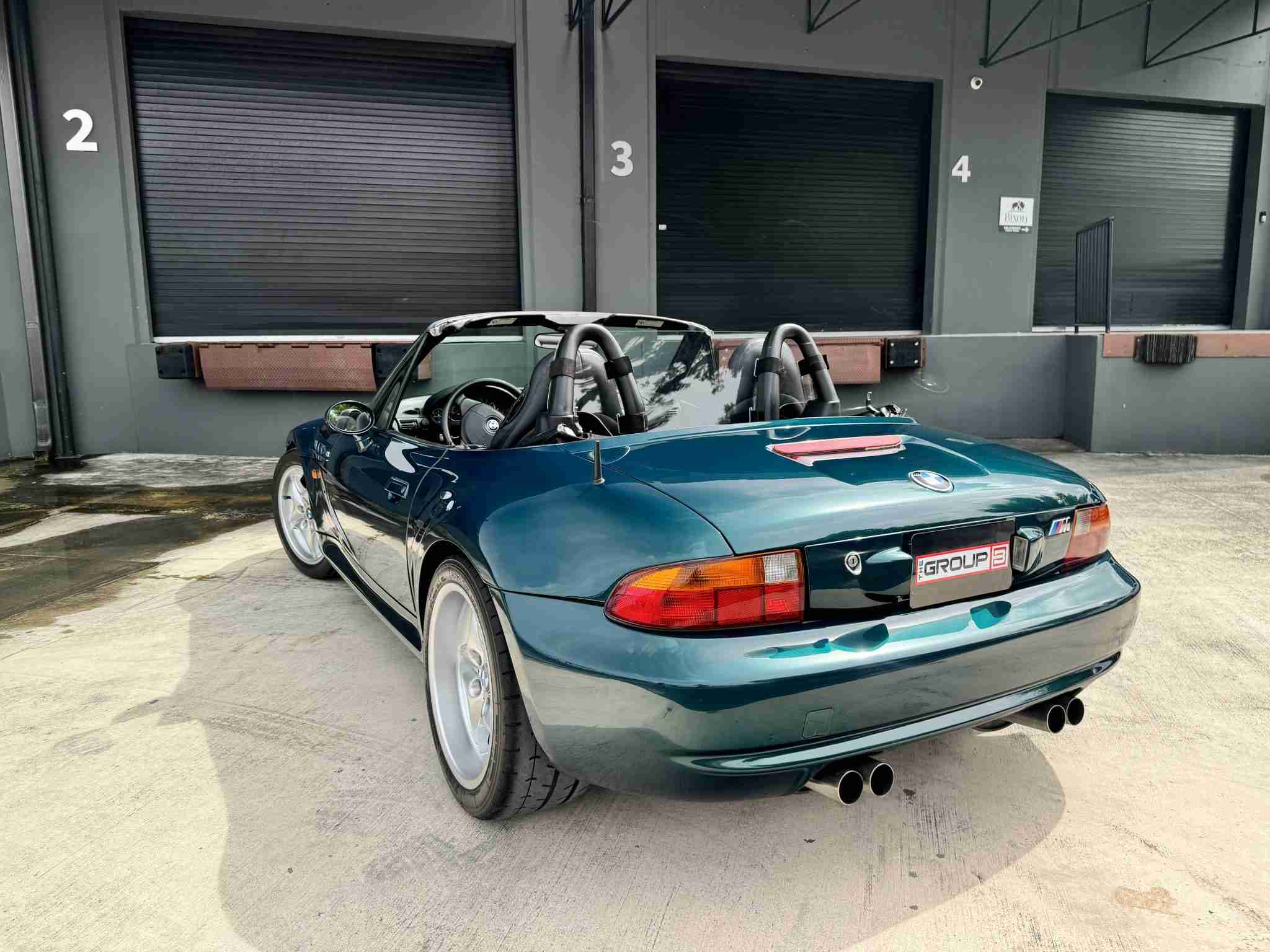 1998 BMW Z3M ROADSTER Boston Green – RMS Supercharged – 400 Horsepower -5 Speed Manual – Clean History full