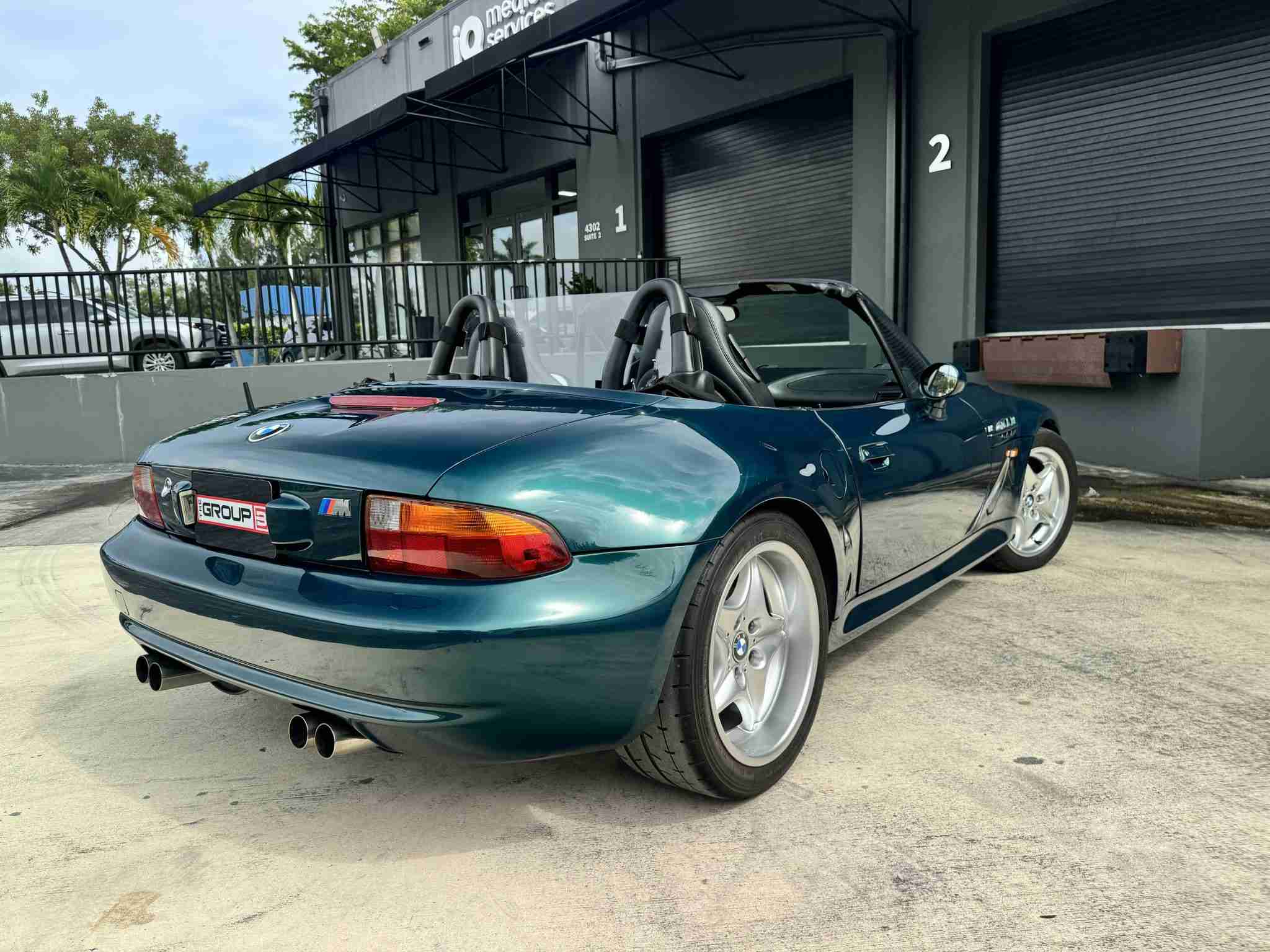1998 BMW Z3M ROADSTER Boston Green – RMS Supercharged – 400 Horsepower -5 Speed Manual – Clean History full