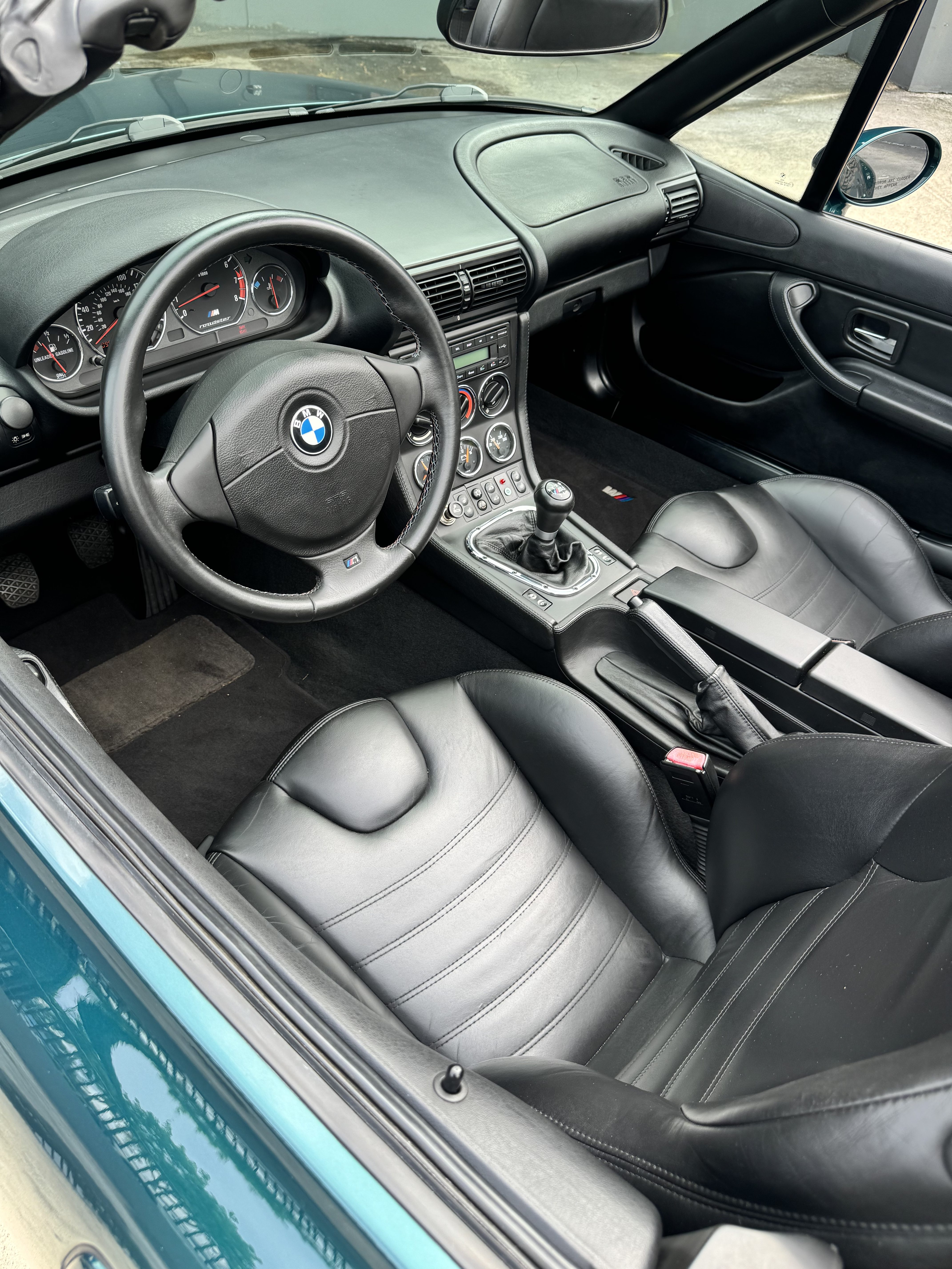 1998 BMW Z3M ROADSTER Boston Green – RMS Supercharged – 400 Horsepower -5 Speed Manual – Clean History full