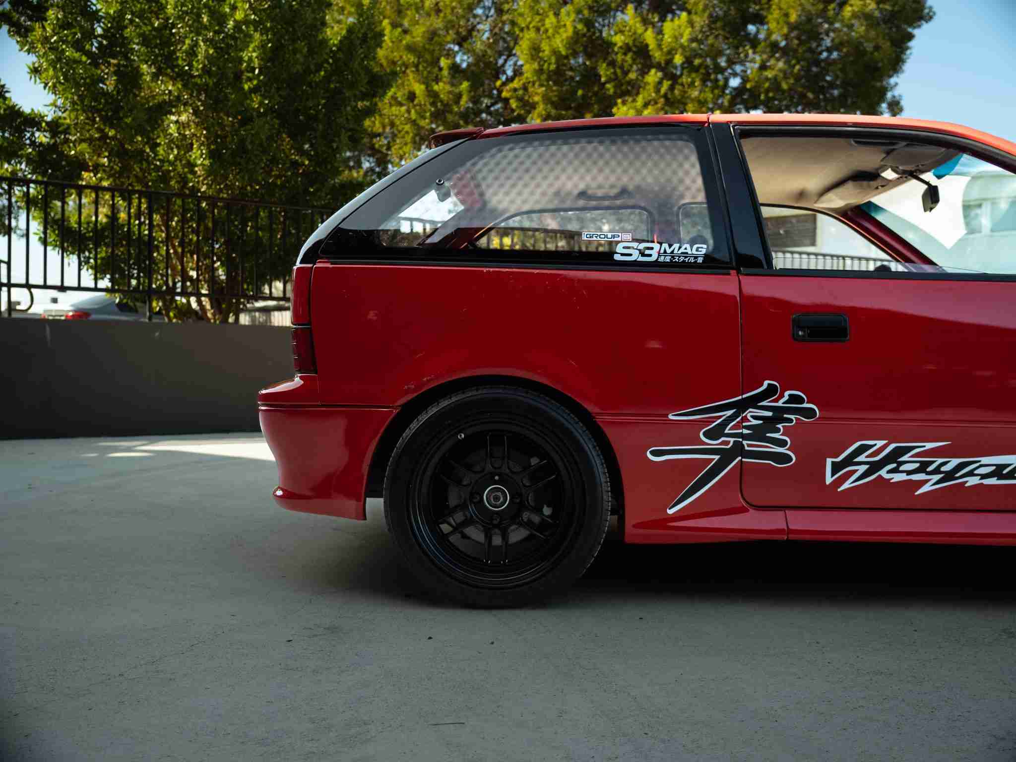 1989 Suzuki Swift GTI Custom Hyabusa Swap – 197 Horsepower – Rear Wheel Drive – 6 Speed Sequential full