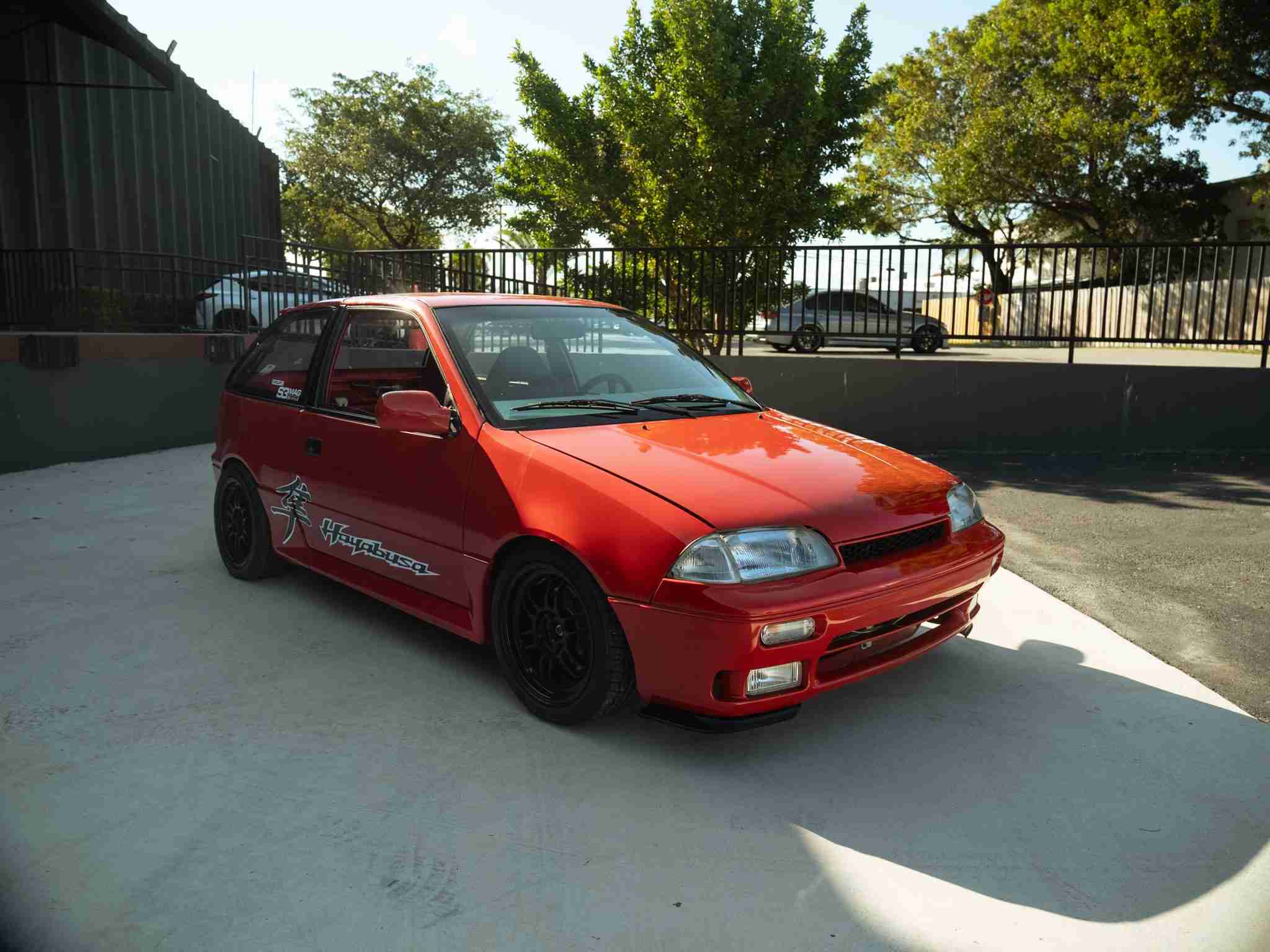 1989 Suzuki Swift GTI Custom Hyabusa Swap – 197 Horsepower – Rear Wheel Drive – 6 Speed Sequential full