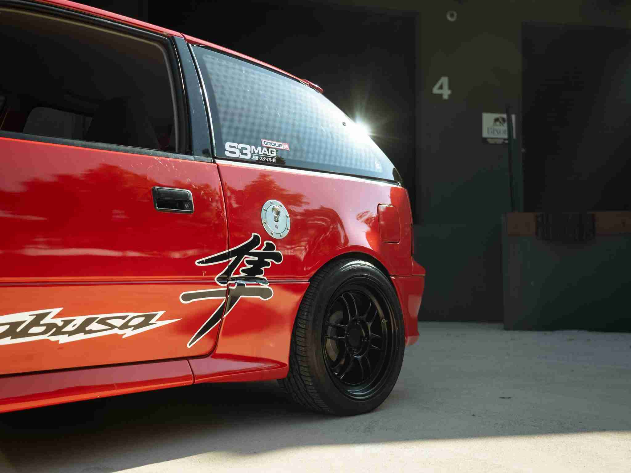 1989 Suzuki Swift GTI Custom Hyabusa Swap – 197 Horsepower – Rear Wheel Drive – 6 Speed Sequential full