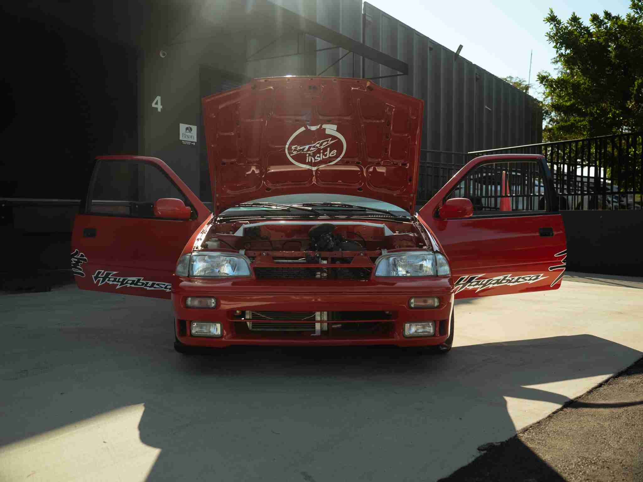 1989 Suzuki Swift GTI Custom Hyabusa Swap – 197 Horsepower – Rear Wheel Drive – 6 Speed Sequential full