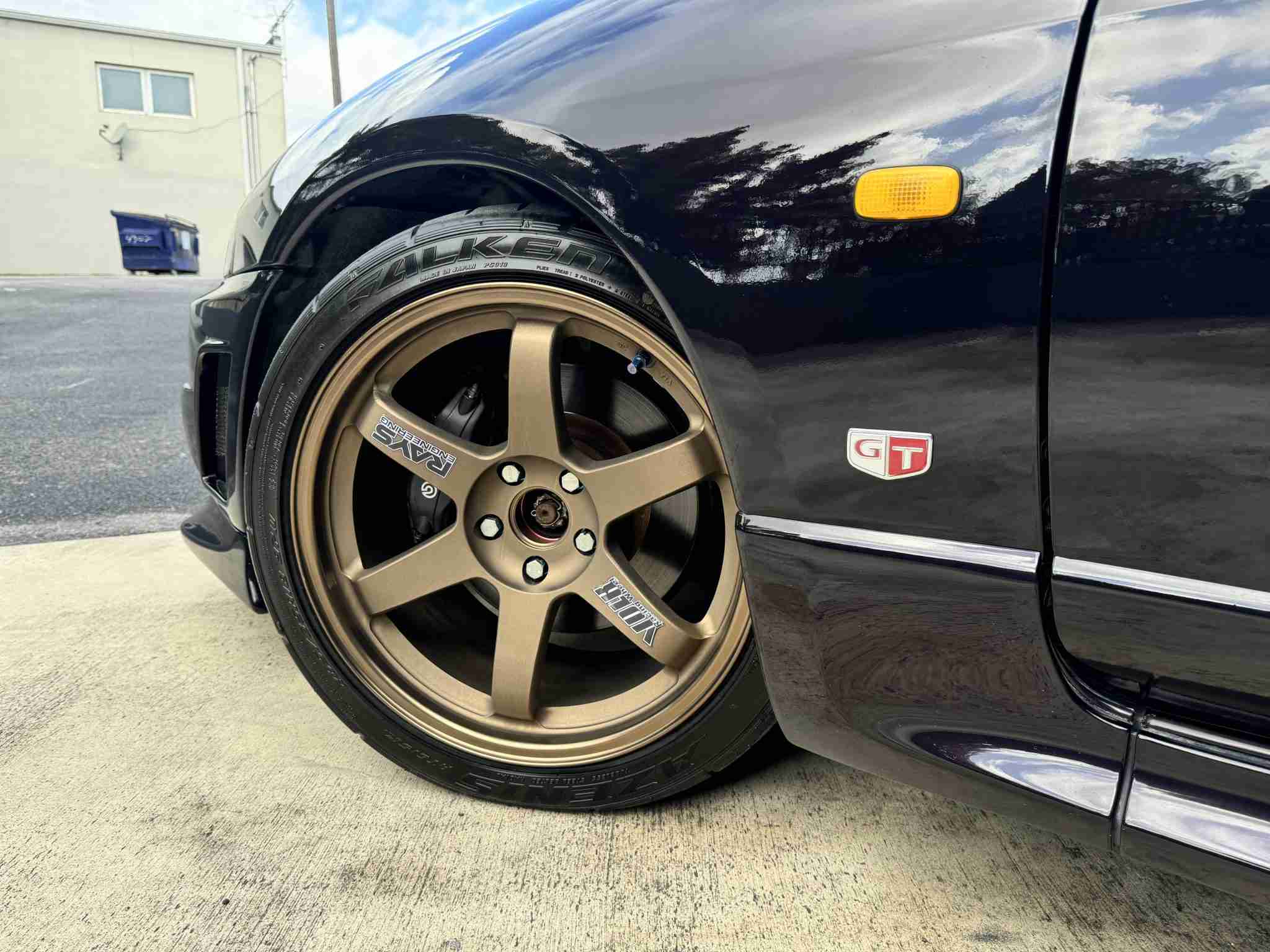1995 Nissan GT-R Skyline R33 Nismo 400R Aero – Volk Racing TE37 Wheels – Midnight Purple – Brembo Brakes -FBO full