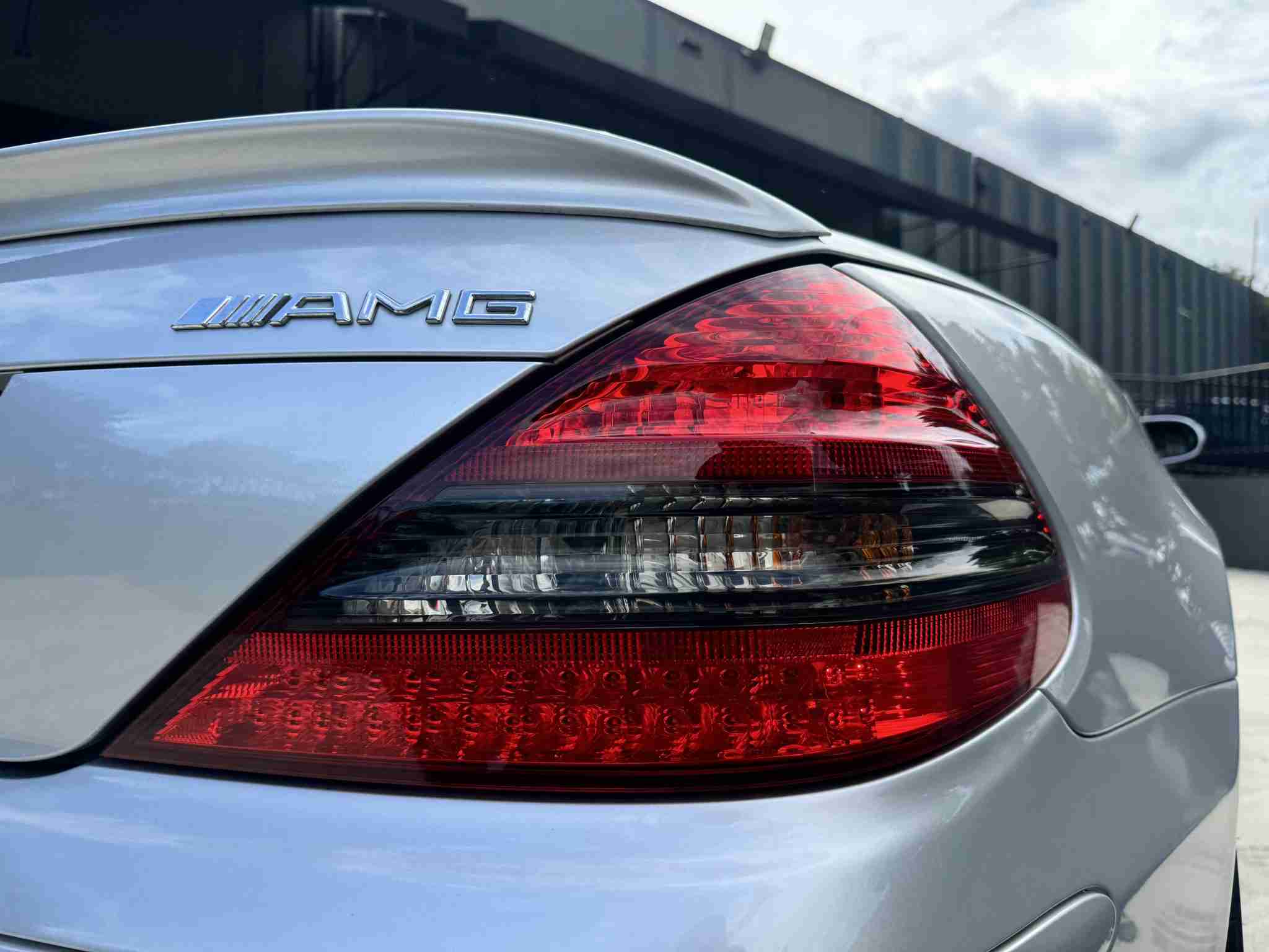 2008 Mercedes-Benz SL 55 AMG HARDTOP CONVERTIBLE Rare Spec – Silver/Red With PANORAMIC Hardtop – ALL Original Car – Well Serviced full
