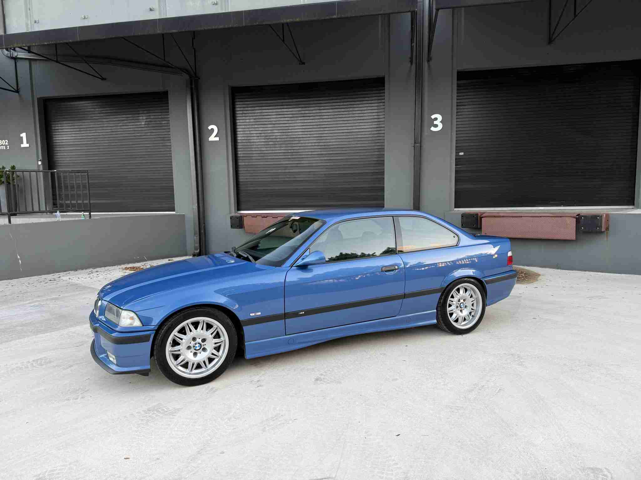 1997 BMW E36 M3 Estoril Blue – Euro Spec – Sunroof Delete – M Cross Rain interior – 80k Miles full