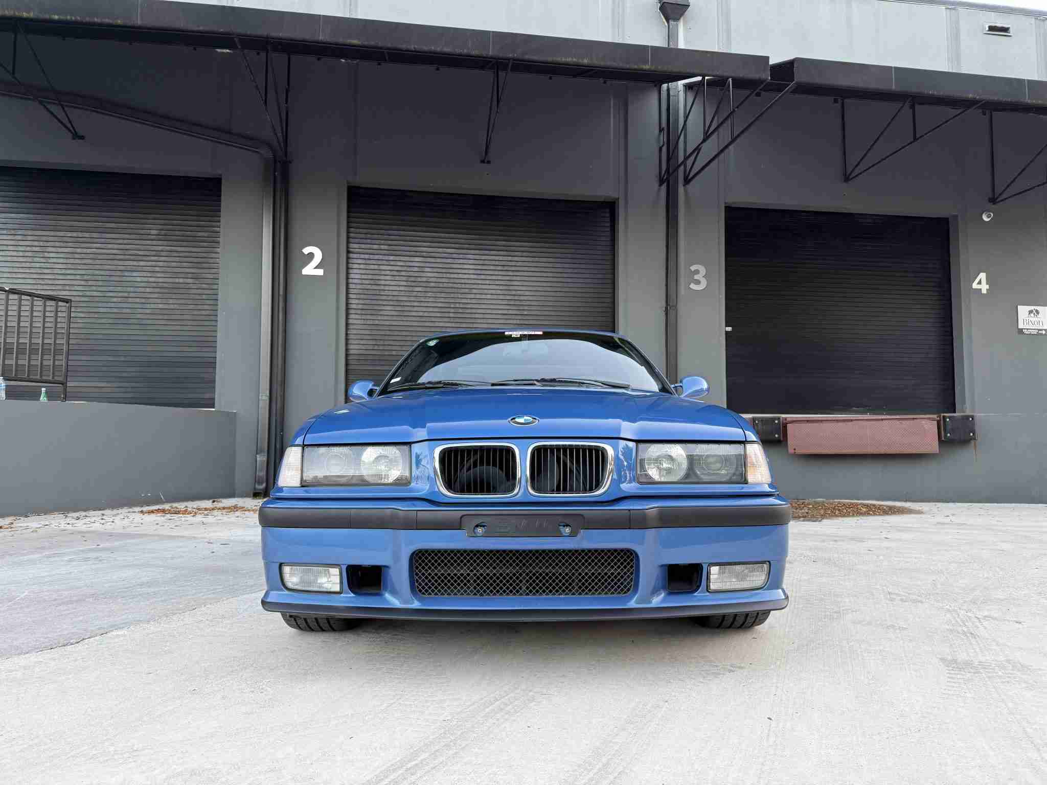 1997 BMW E36 M3 Estoril Blue – Euro Spec – Sunroof Delete – M Cross Rain interior – 80k Miles full