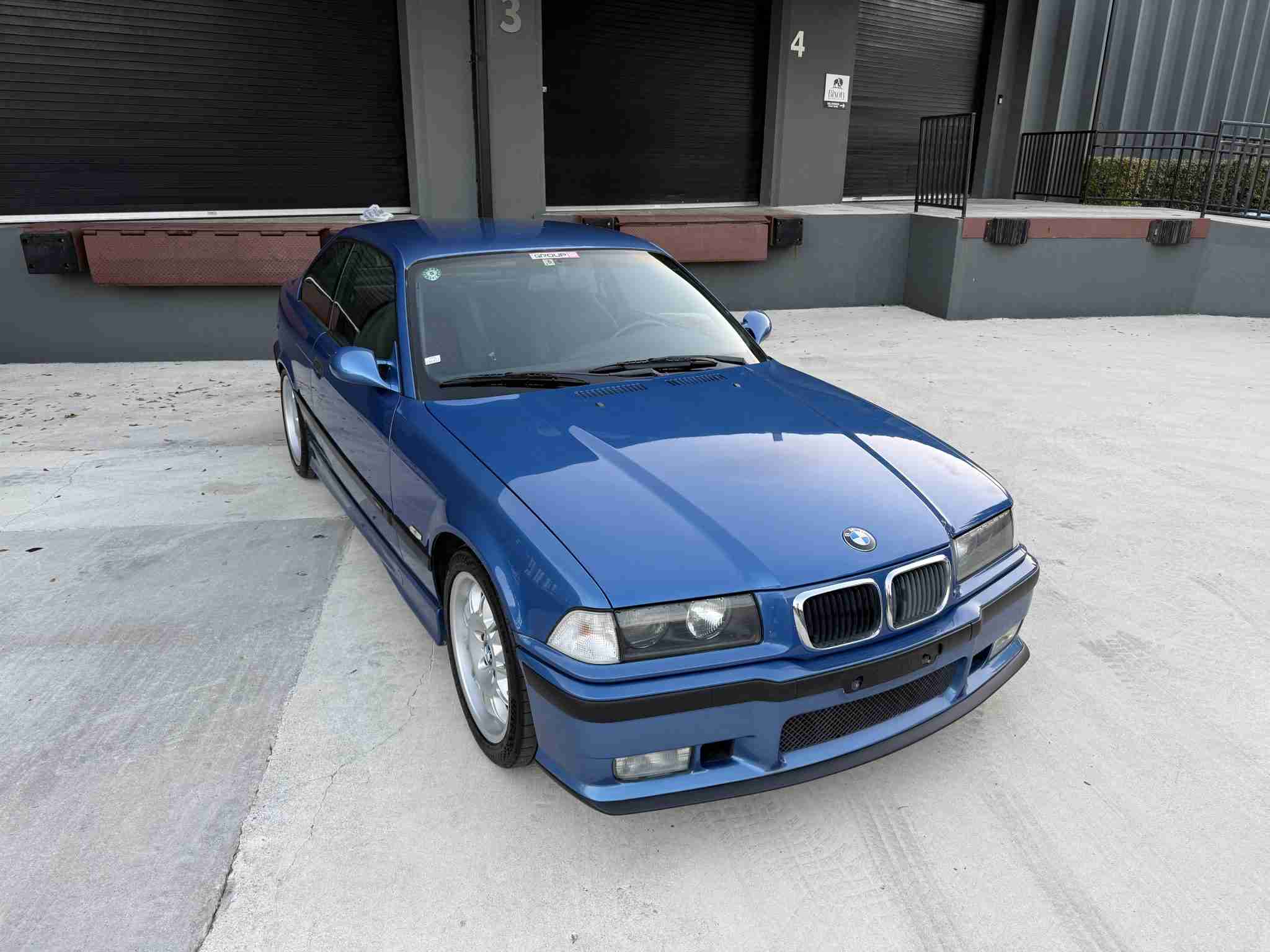 1997 BMW E36 M3 Estoril Blue – Euro Spec – Sunroof Delete – M Cross Rain interior – 80k Miles full