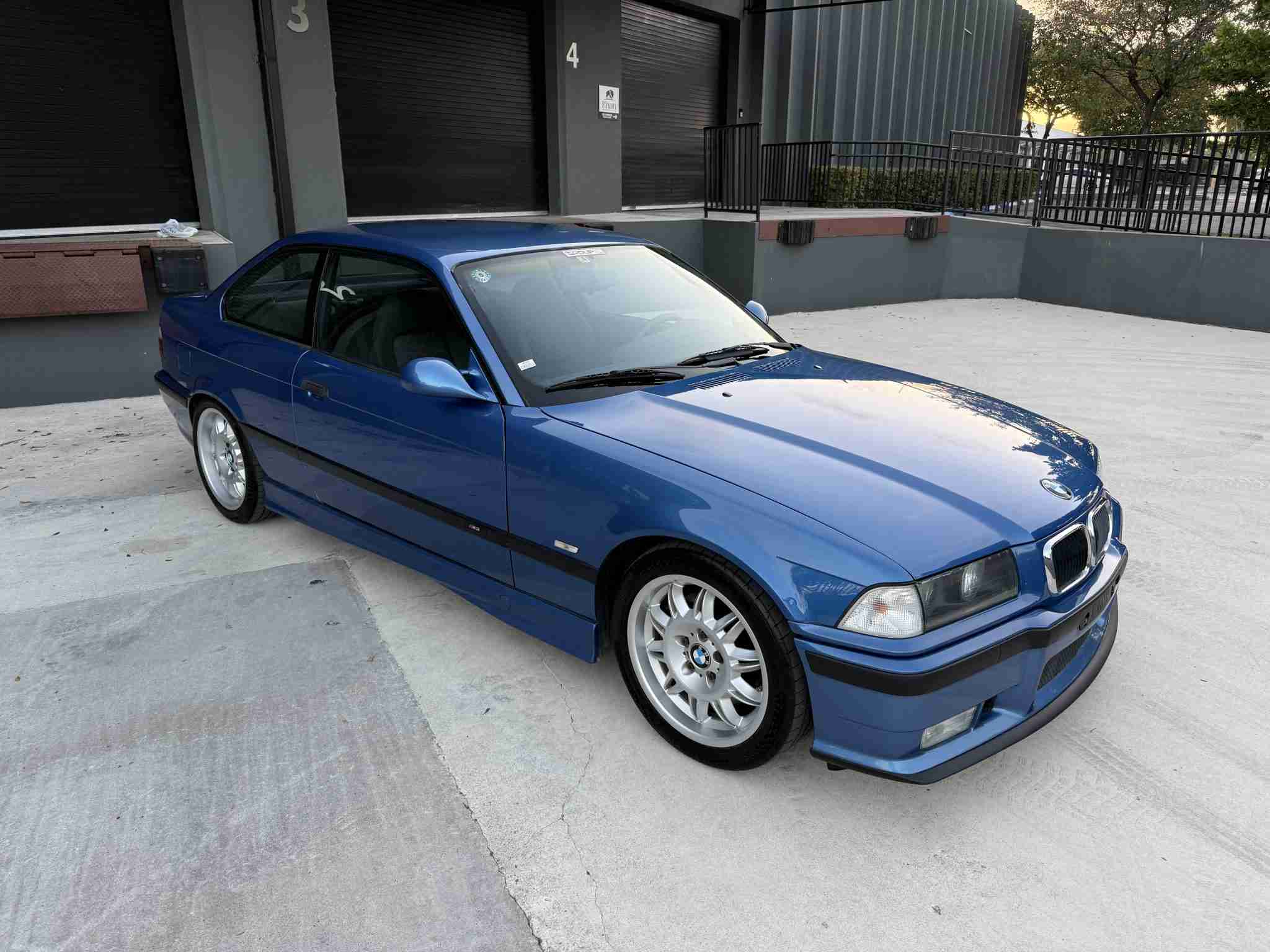 1997 BMW E36 M3 Estoril Blue – Euro Spec – Sunroof Delete – M Cross Rain interior – 80k Miles full