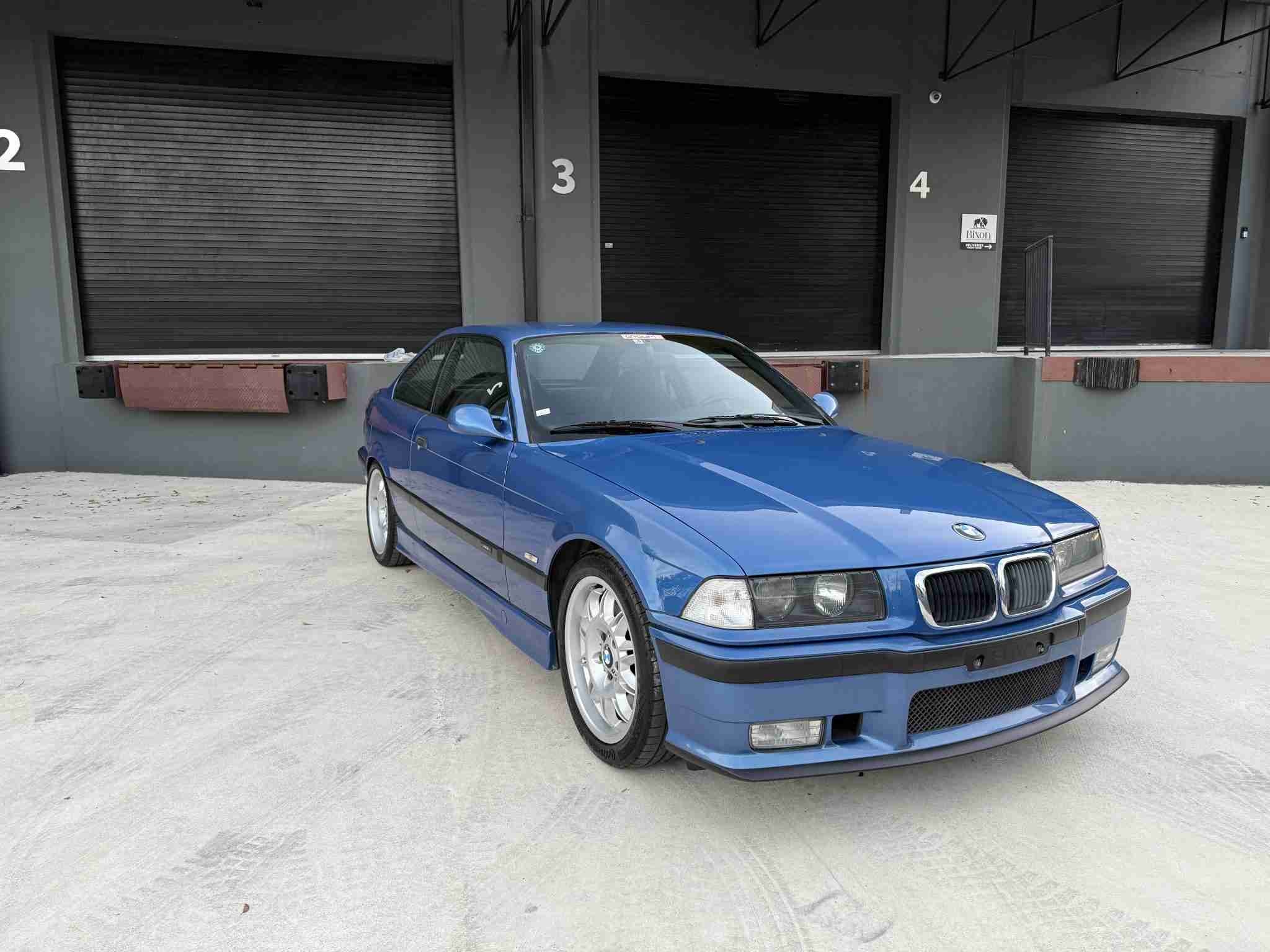 1997 BMW E36 M3 Estoril Blue – Euro Spec – Sunroof Delete – M Cross Rain interior – 80k Miles full