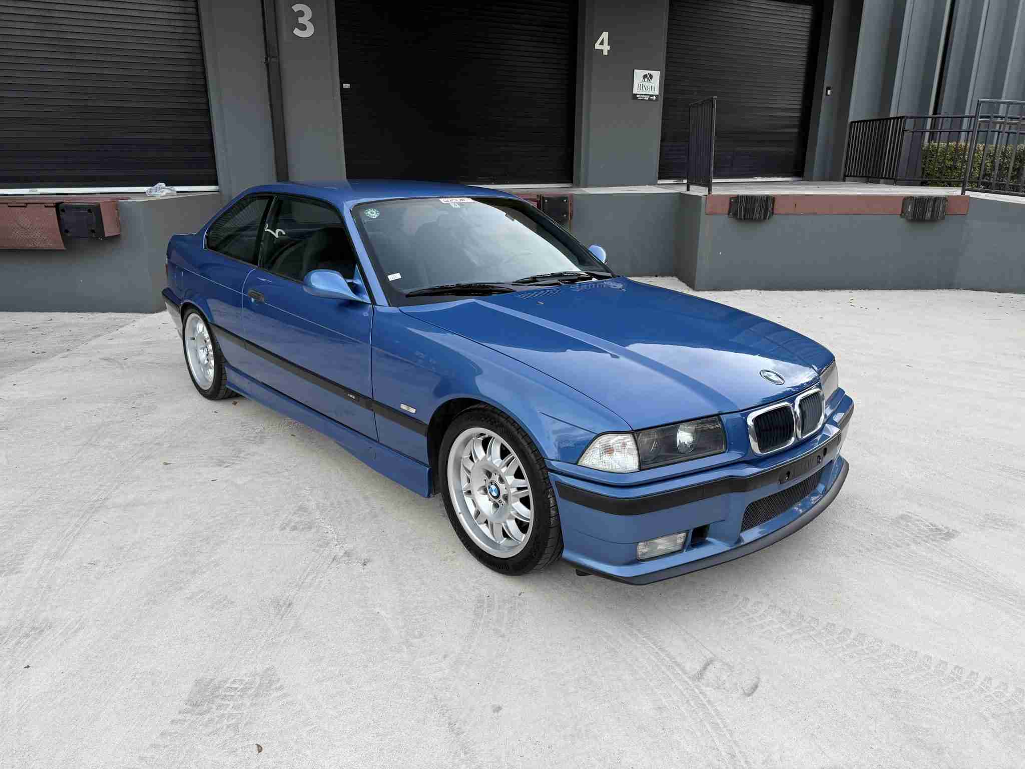 1997 BMW E36 M3 Estoril Blue – Euro Spec – Sunroof Delete – M Cross Rain interior – 80k Miles full