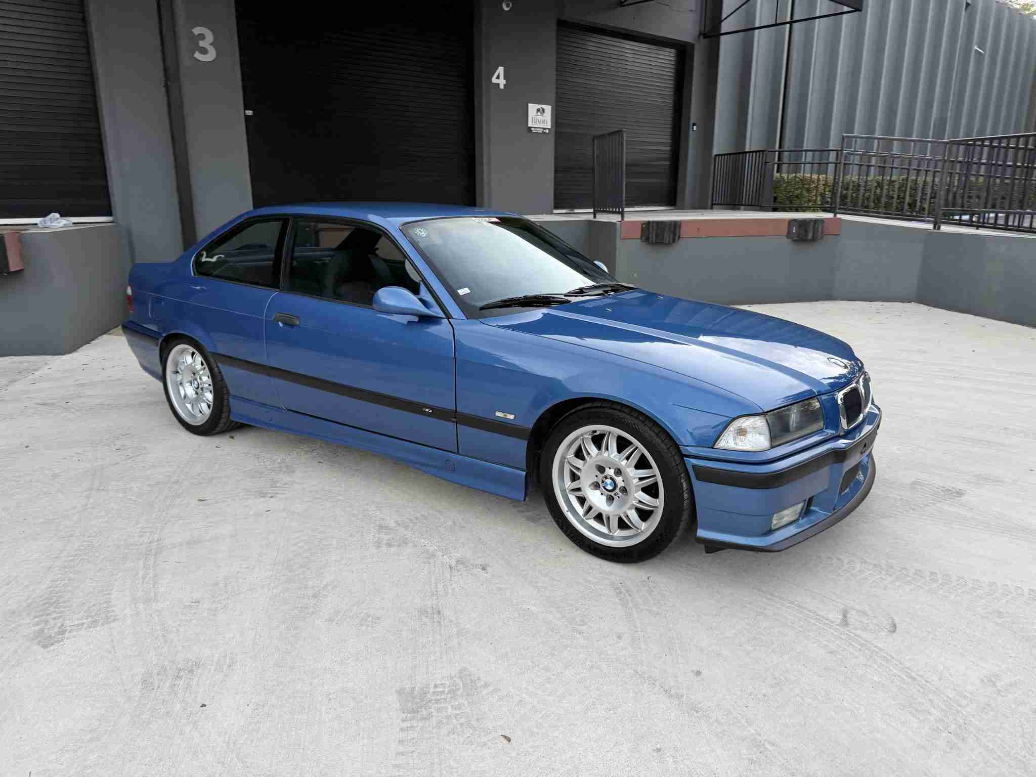 1997 BMW E36 M3 Estoril Blue – Euro Spec – Sunroof Delete – M Cross Rain interior – 80k Miles full