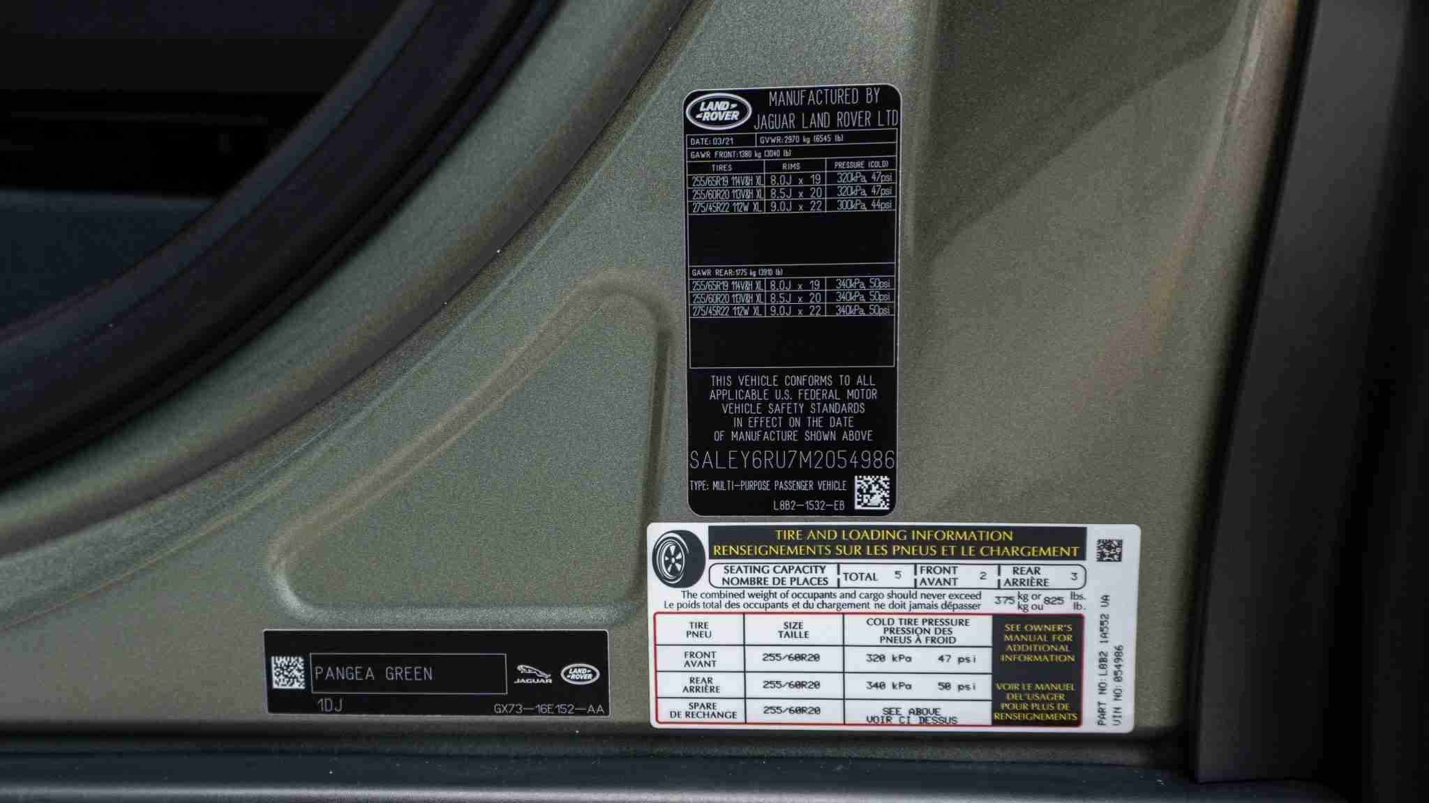 2021 Range Rover Defender 90 X-Dynamic – 14k Miles – Full body PPF full