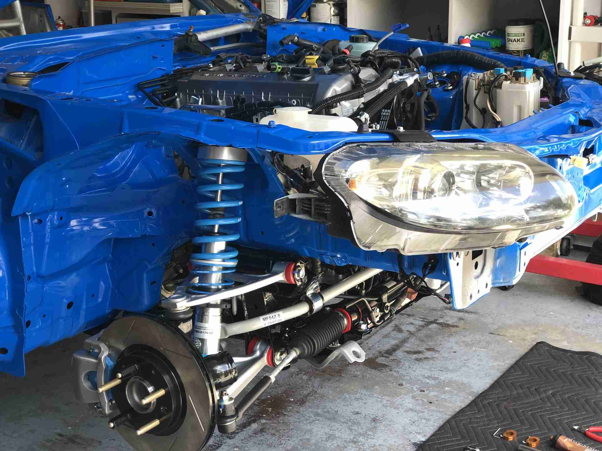 2008 Mazda Miata MX-5 Race Spec Nut & Bolt Rotisserie Custom Build full
