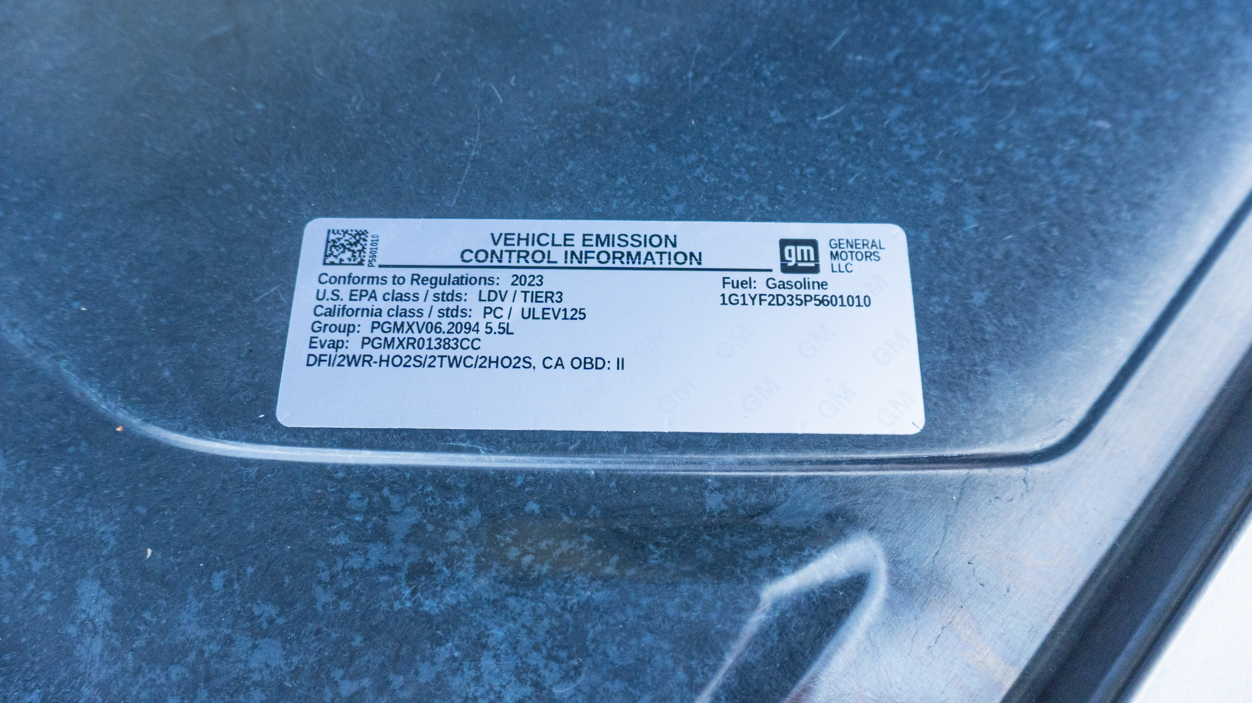 2023 Chevrolet Corvette Z06 3LZ full