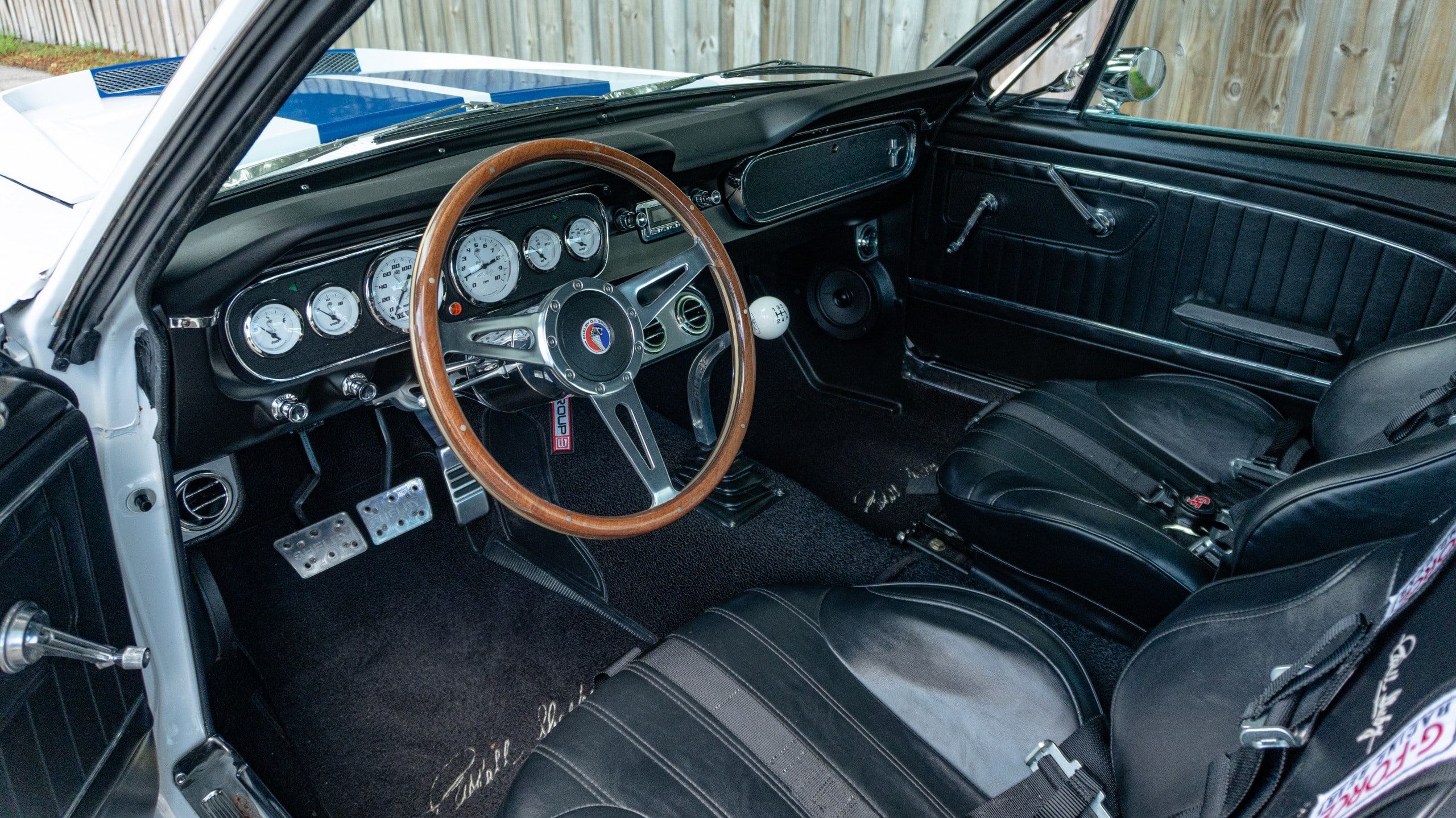 1966 Ford Mustang GT350X CR 5.0L Coyote Supercharged – 770 Horsepower – 5 Speed Manual – $400k Build full