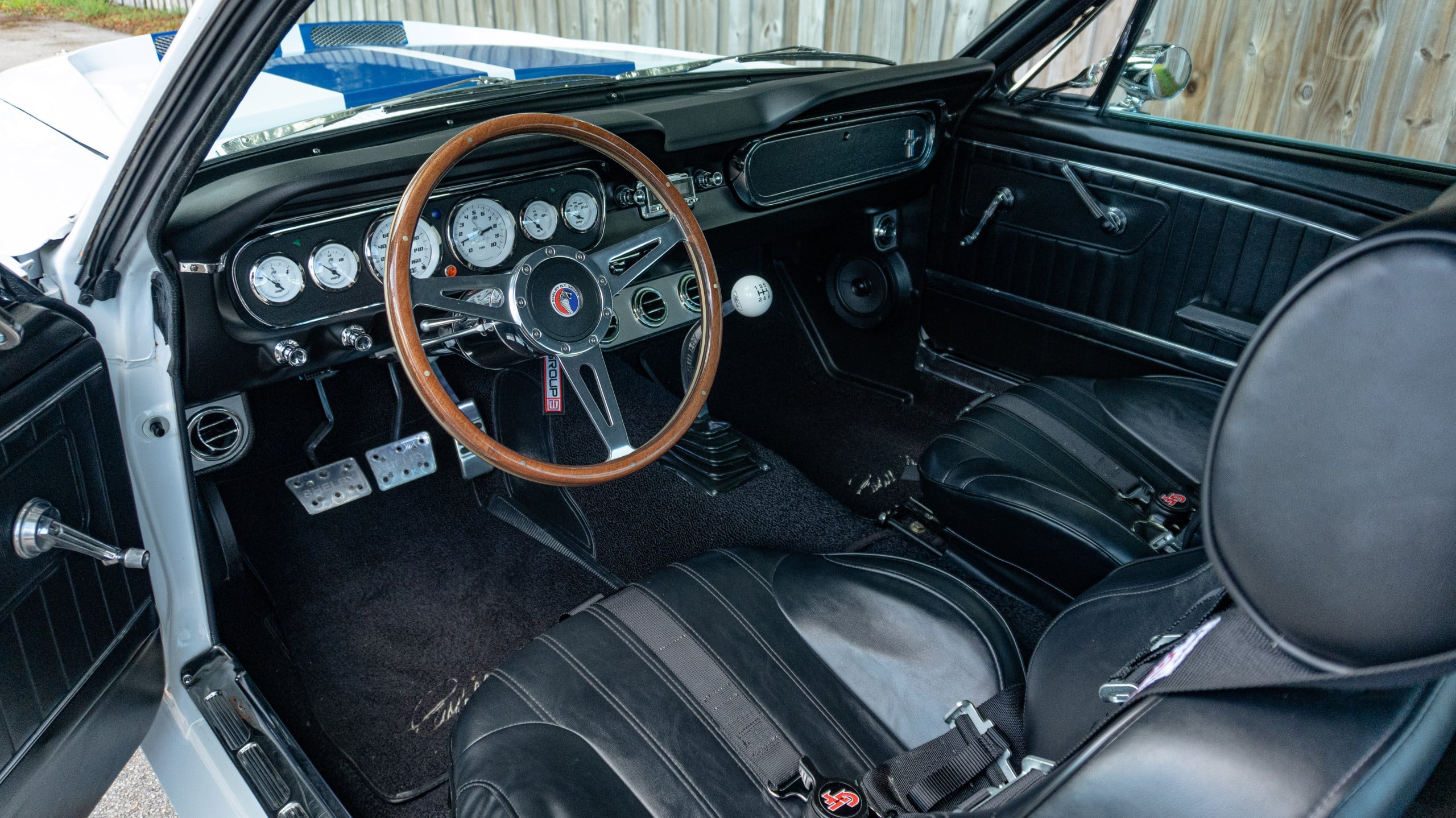 1966 Ford Mustang GT350X CR 5.0L Coyote Supercharged – 770 Horsepower – 5 Speed Manual – $400k Build full