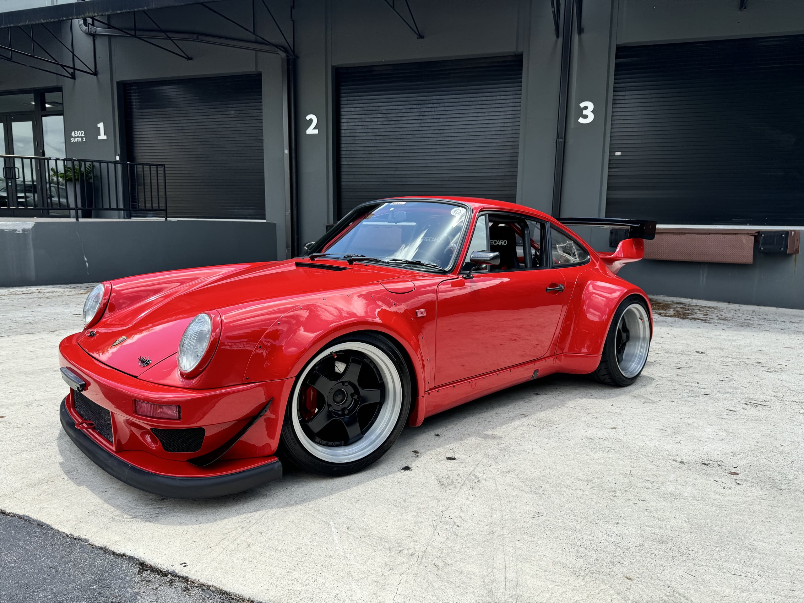 1984 Porsche 911 Widebody Euro – HKS Supercharged 3.2L – SSR Wheels – Custom Exhaust – Recaros – Coilovers full
