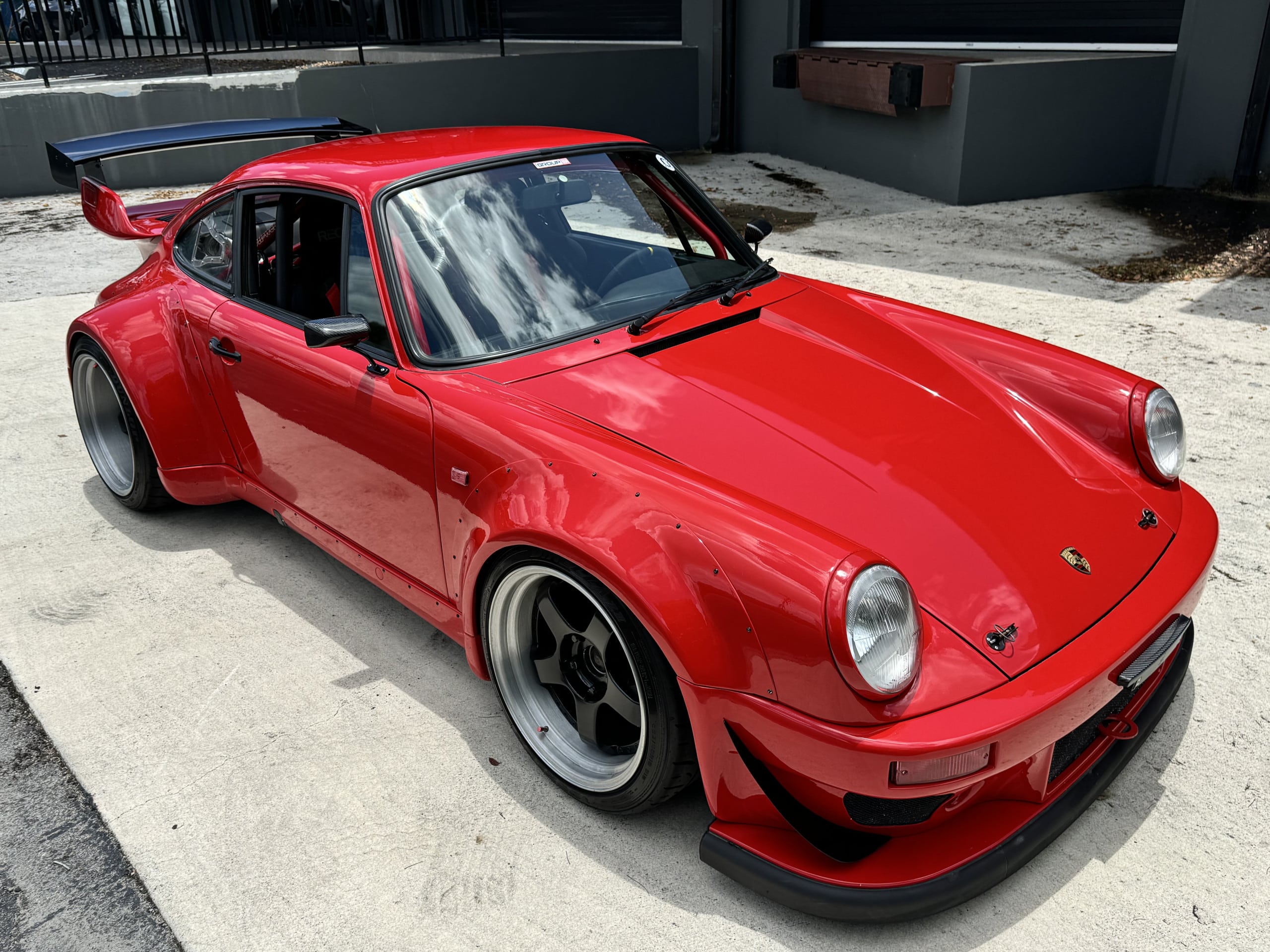 1984 Porsche 911 Widebody Euro – HKS Supercharged 3.2L – SSR Wheels – Custom Exhaust – Recaros – Coilovers full
