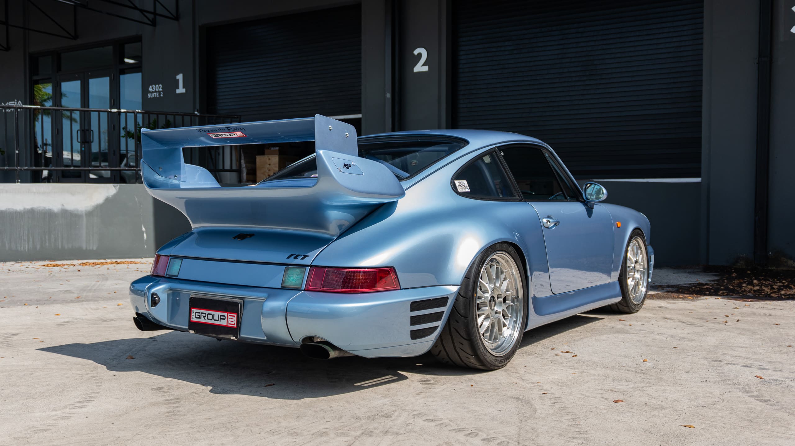 1991 Porsche RUF 964 RCT EVO PTS Horizon Blue Metallic full
