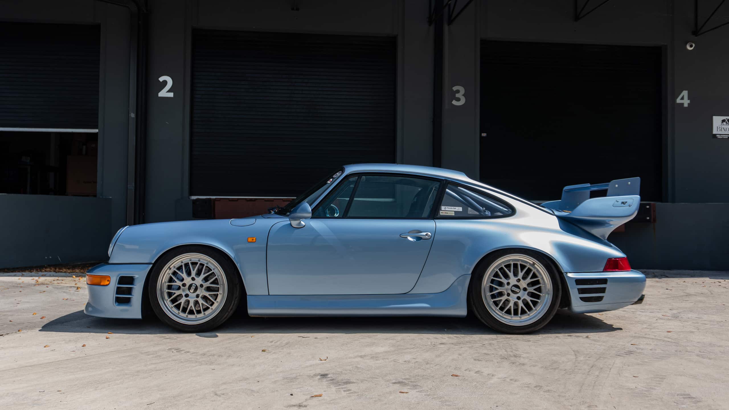 1991 Porsche RUF 964 RCT EVO PTS Horizon Blue Metallic full