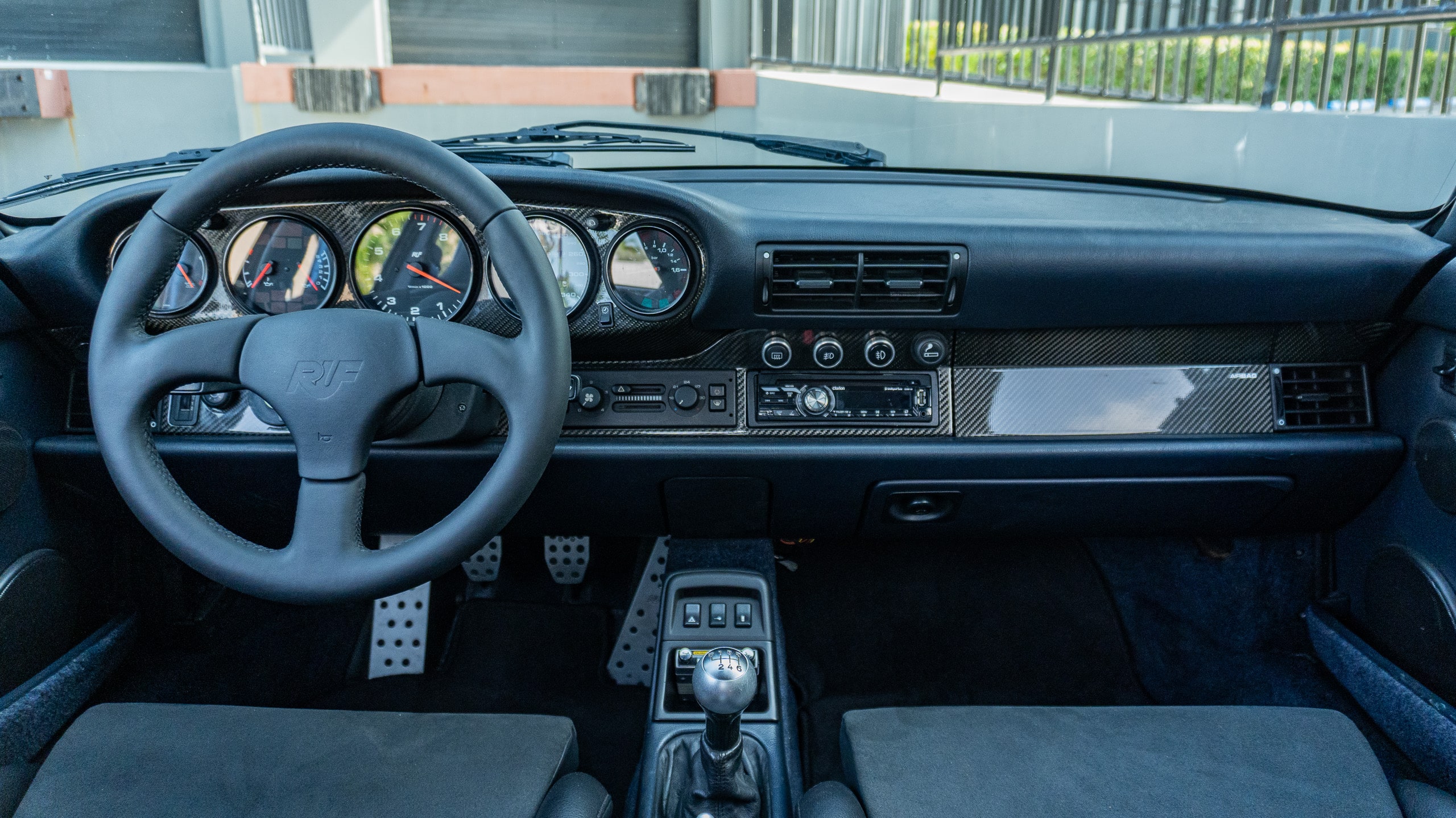 1991 Porsche RUF 964 RCT EVO PTS Horizon Blue Metallic full