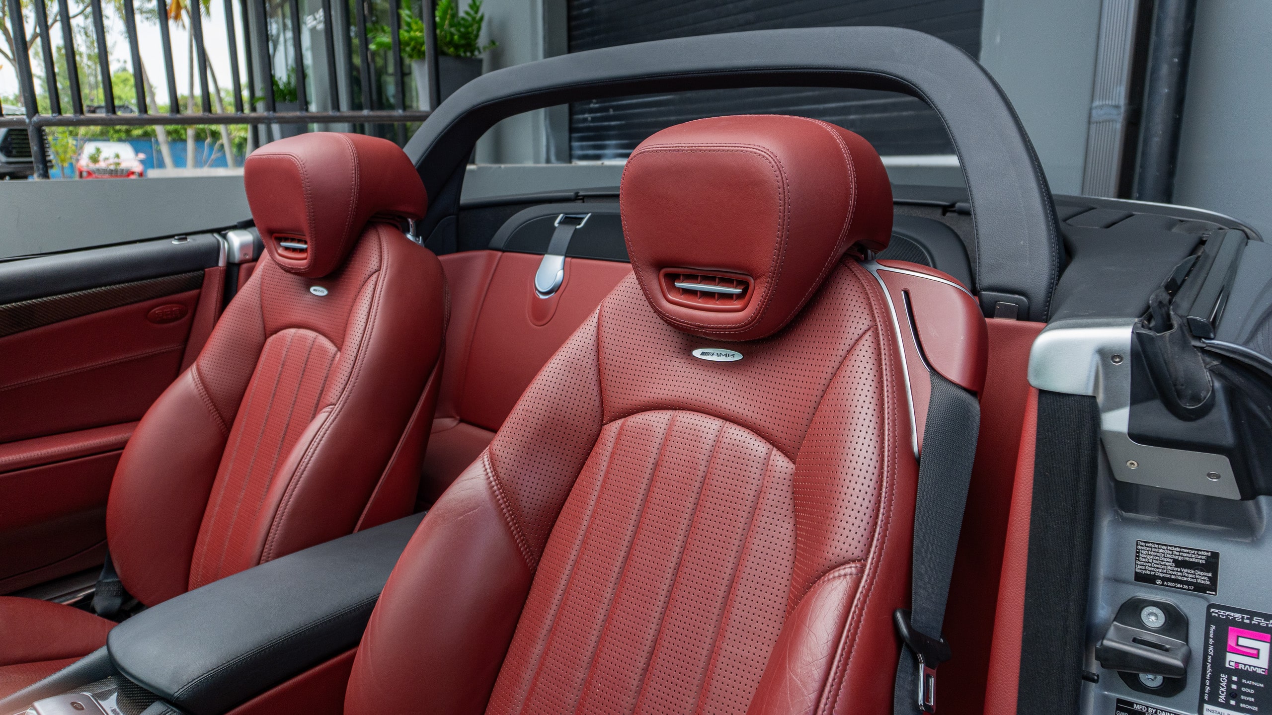 2009 Mercedes Benz SL 63 AMG R230 – P30 Perfomance Package – 19K Miles – Red Interior full