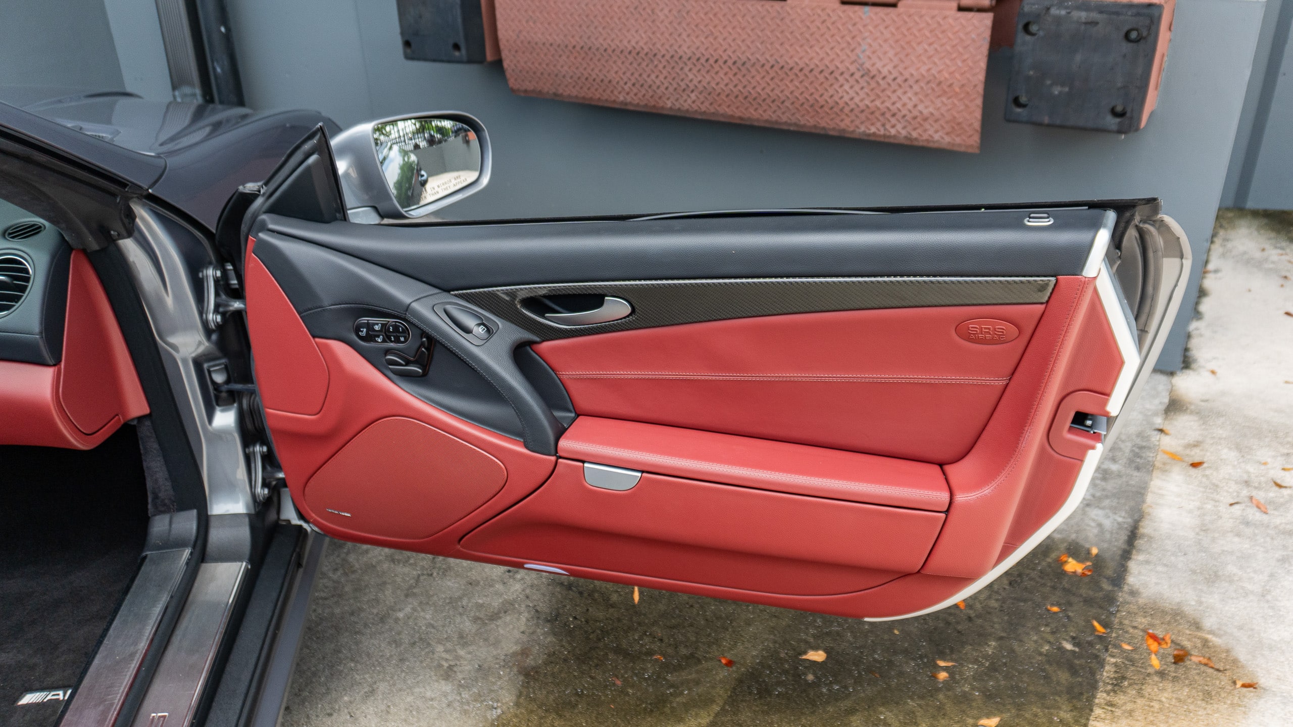 2009 Mercedes Benz SL 63 AMG R230 – P30 Perfomance Package – 19K Miles – Red Interior full