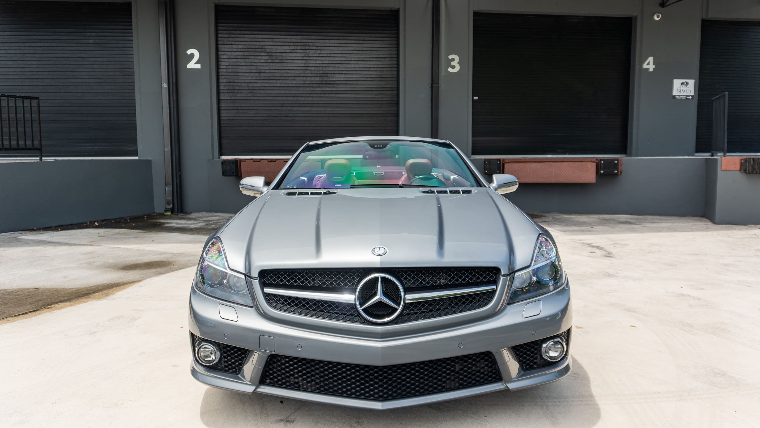 2009 Mercedes Benz SL 63 AMG R230 – P30 Perfomance Package – 19K Miles – Red Interior full
