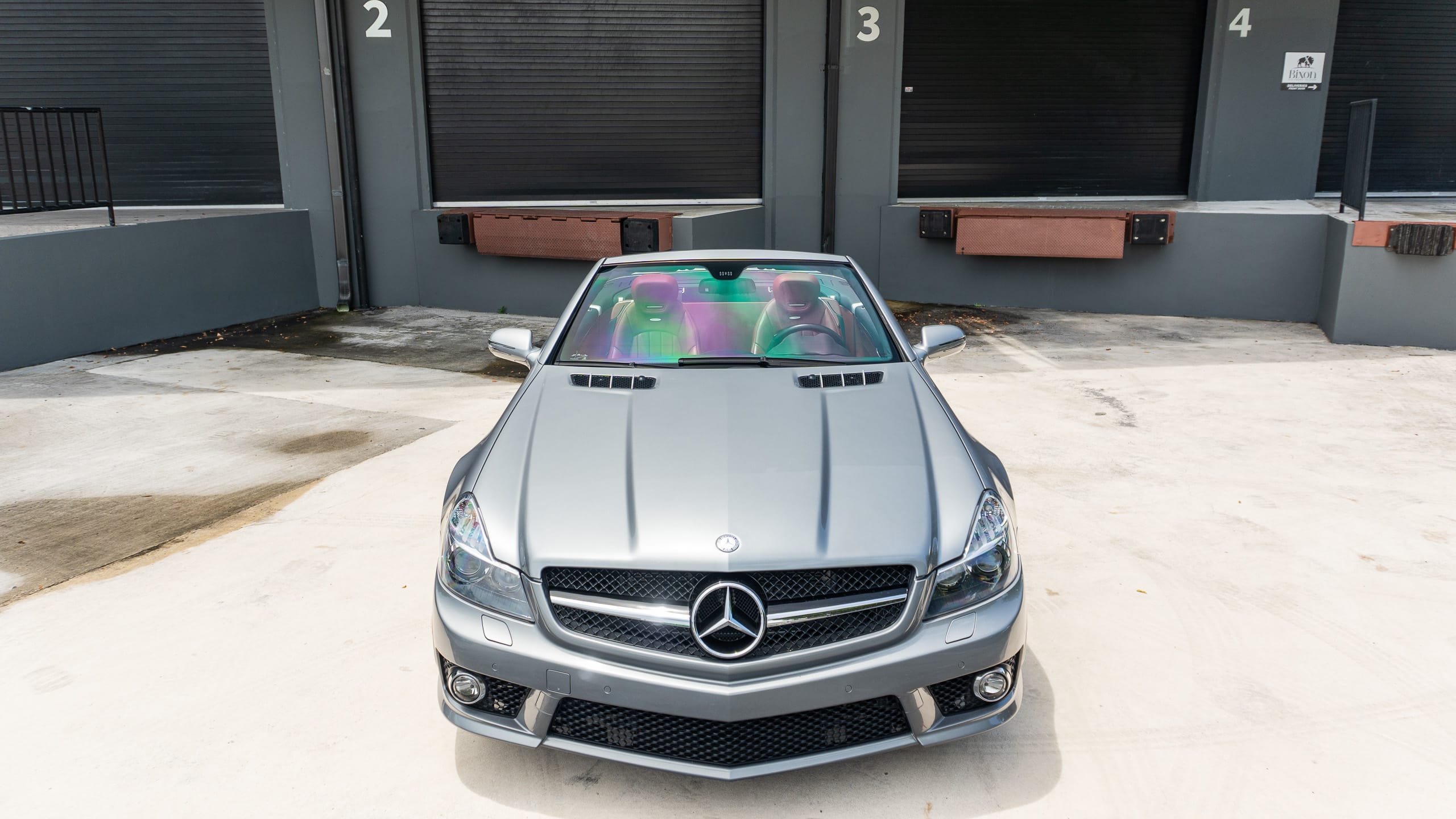 2009 Mercedes Benz SL 63 AMG R230 – P30 Perfomance Package – 19K Miles – Red Interior full