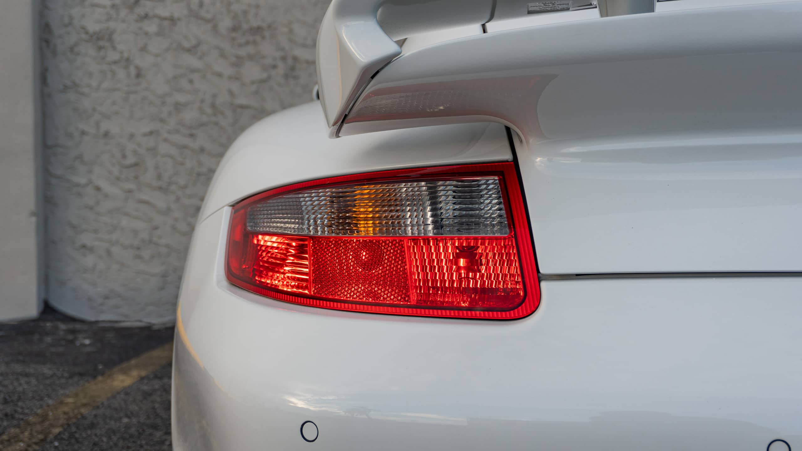 2007 Porsche 911 997.1 TURBO 6 Speed Manual White/Blue 33k Miles – TECHART aero – Original Paint full