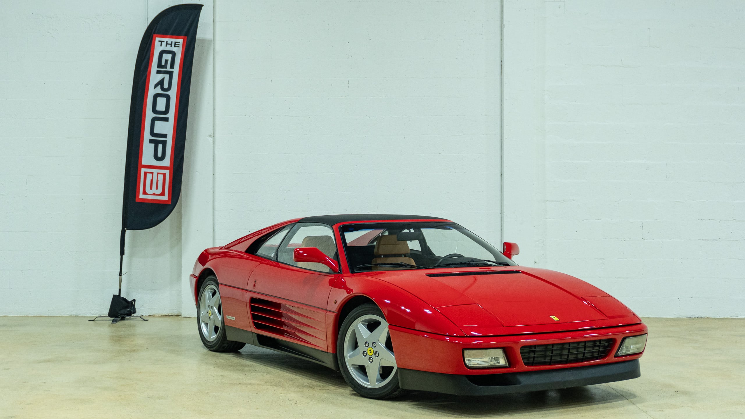 1992 Ferrari 348 TS Only 12k Miles – 5 Speed Gated Manual – Timing Belt Service Done – full